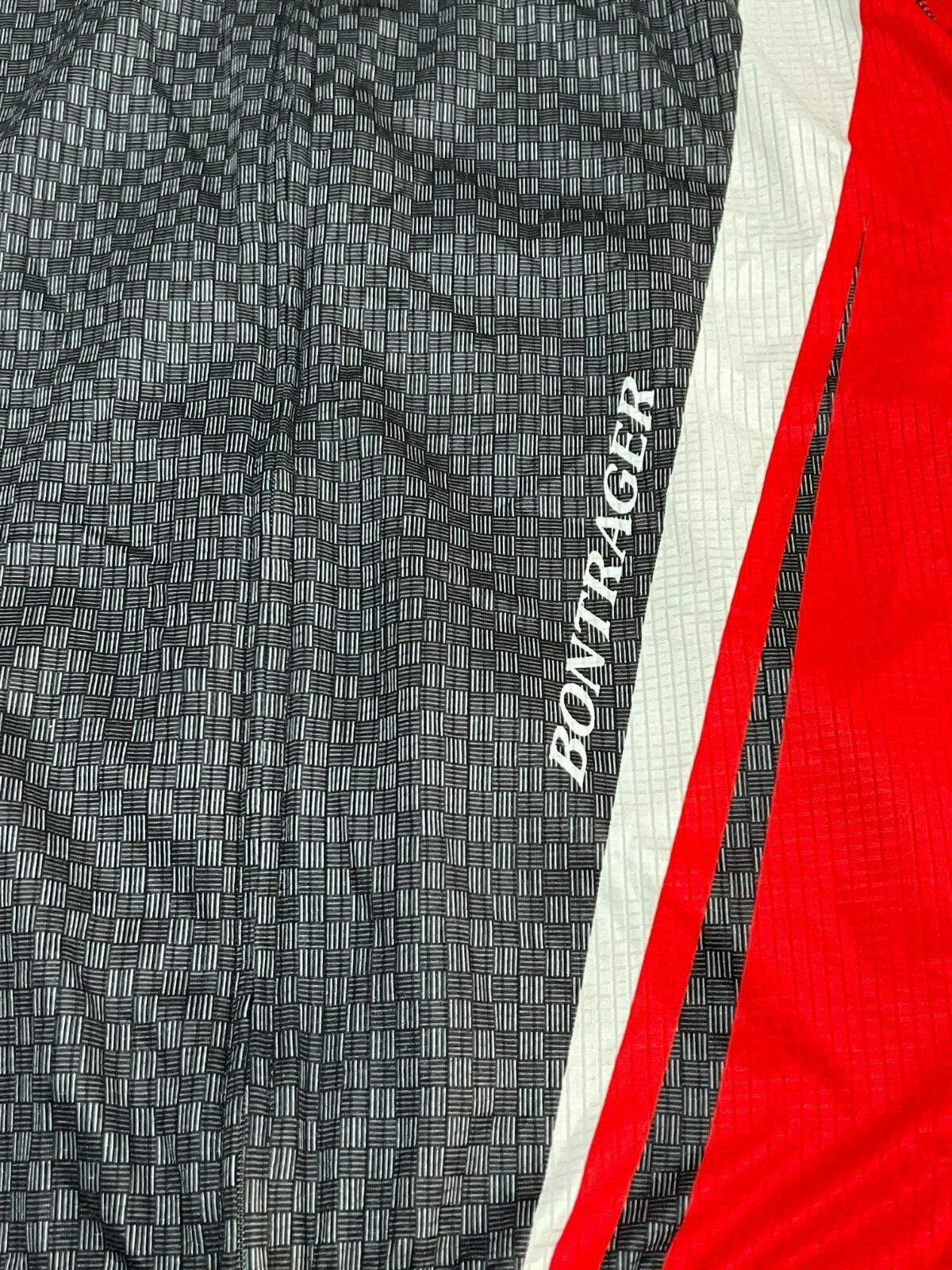 Bontrager Medium Full Zip Cycling Jersey Waist grippers S/S Reflective Pockets