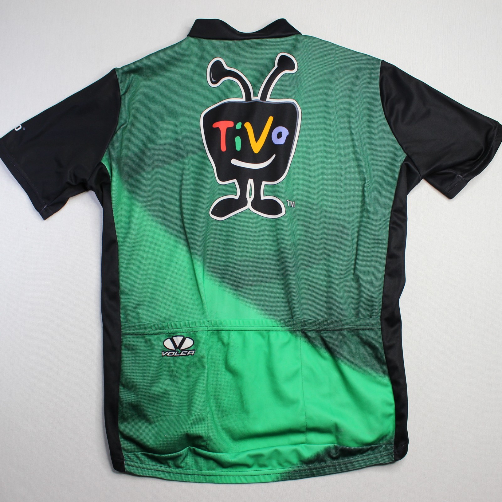 Vintage Y2K Voler Cycling Jersey Team TiVo Mens XL READ Green Black
