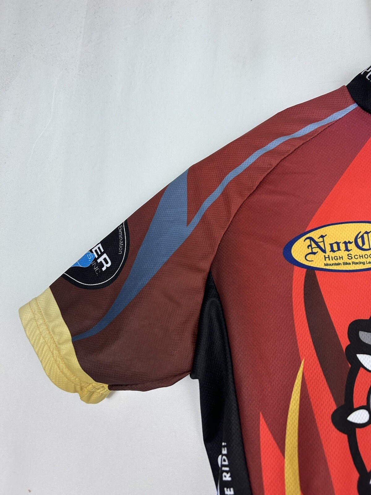 hincapie cycling jersey Xs Polyester Folsom High Bulldogs Full Zip