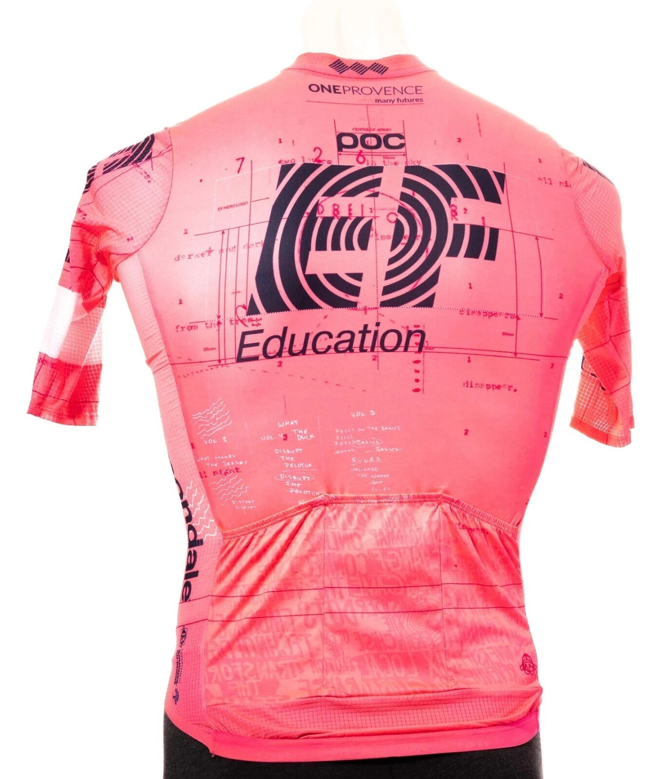 Rapha EF Education First Pro Team Flyweight Short Slv Jersey Men Size 1 2021 POC