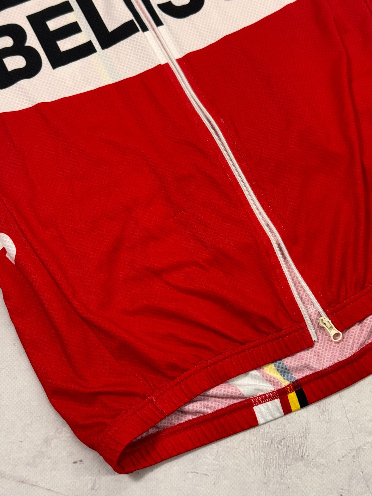 Vermarc Lotto Belisol Cycling Jersey Joker Soudal UCI World Tour size 5 / L