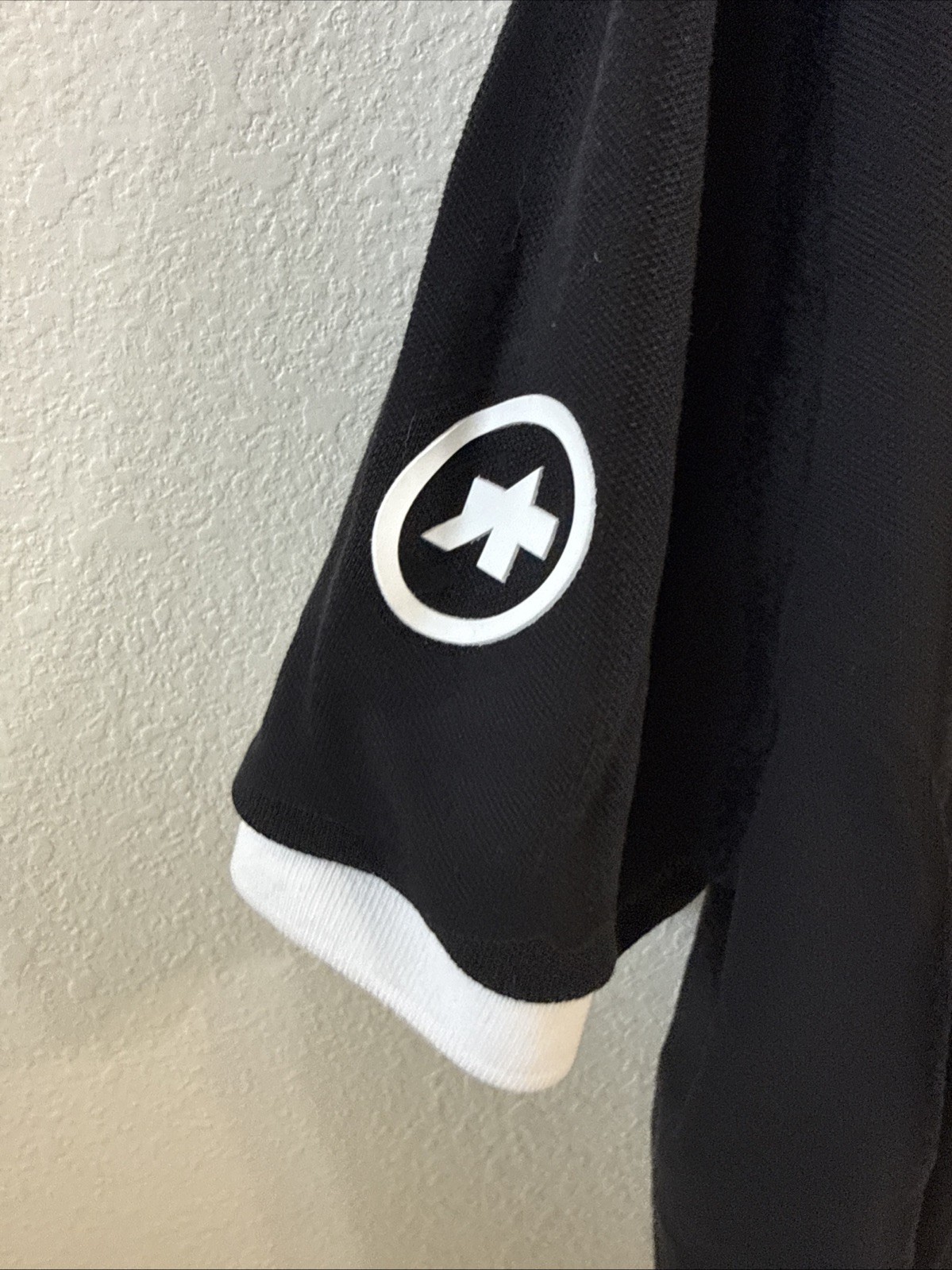 ASSOS SS Werksmannschaft Signature Polo Shirt – Black – Men’s Medium