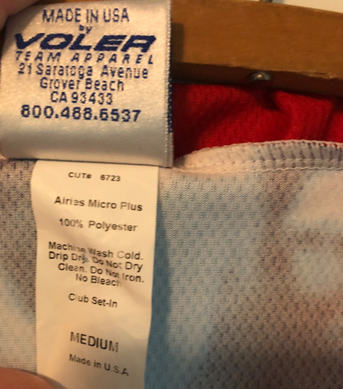 Voler bike cycling jersey EUC Medium MS 150 bike tour ride like you mean it