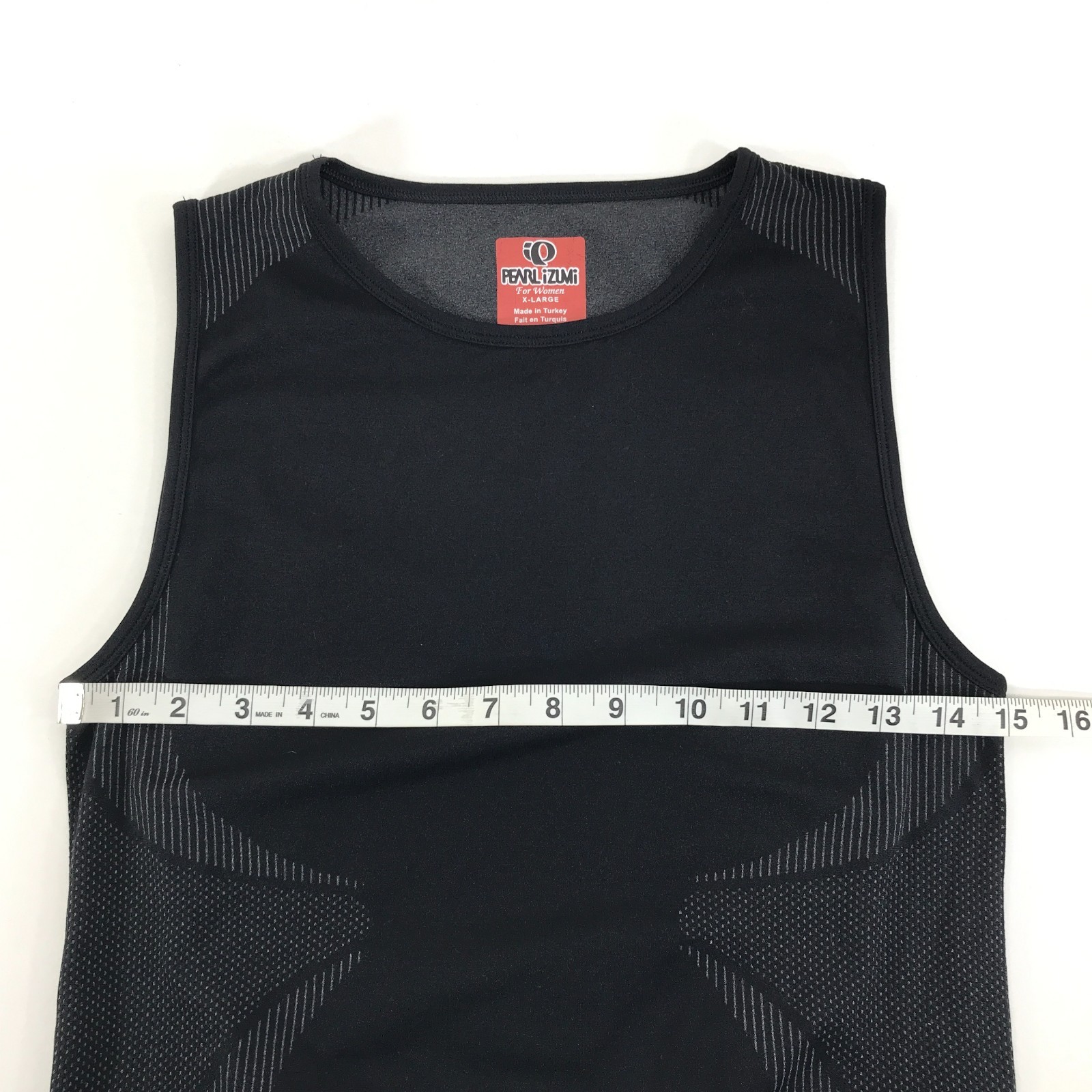 Pearl Izumi Active Cycling Tank Top Women’s XL Black Logo Racing Bike Outdoor
