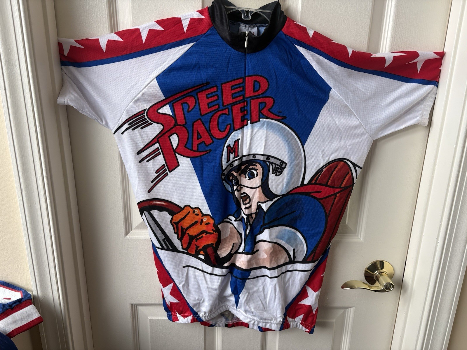 Speed Racer Cycling Jersey Adrenaline Promotions Size M 3/4 Zip – New
