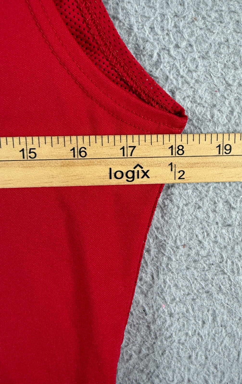 Pearl Izumi Aloft Sleeveless Cycling Jersey Mens Medium 3/4 Zip Red Stretch