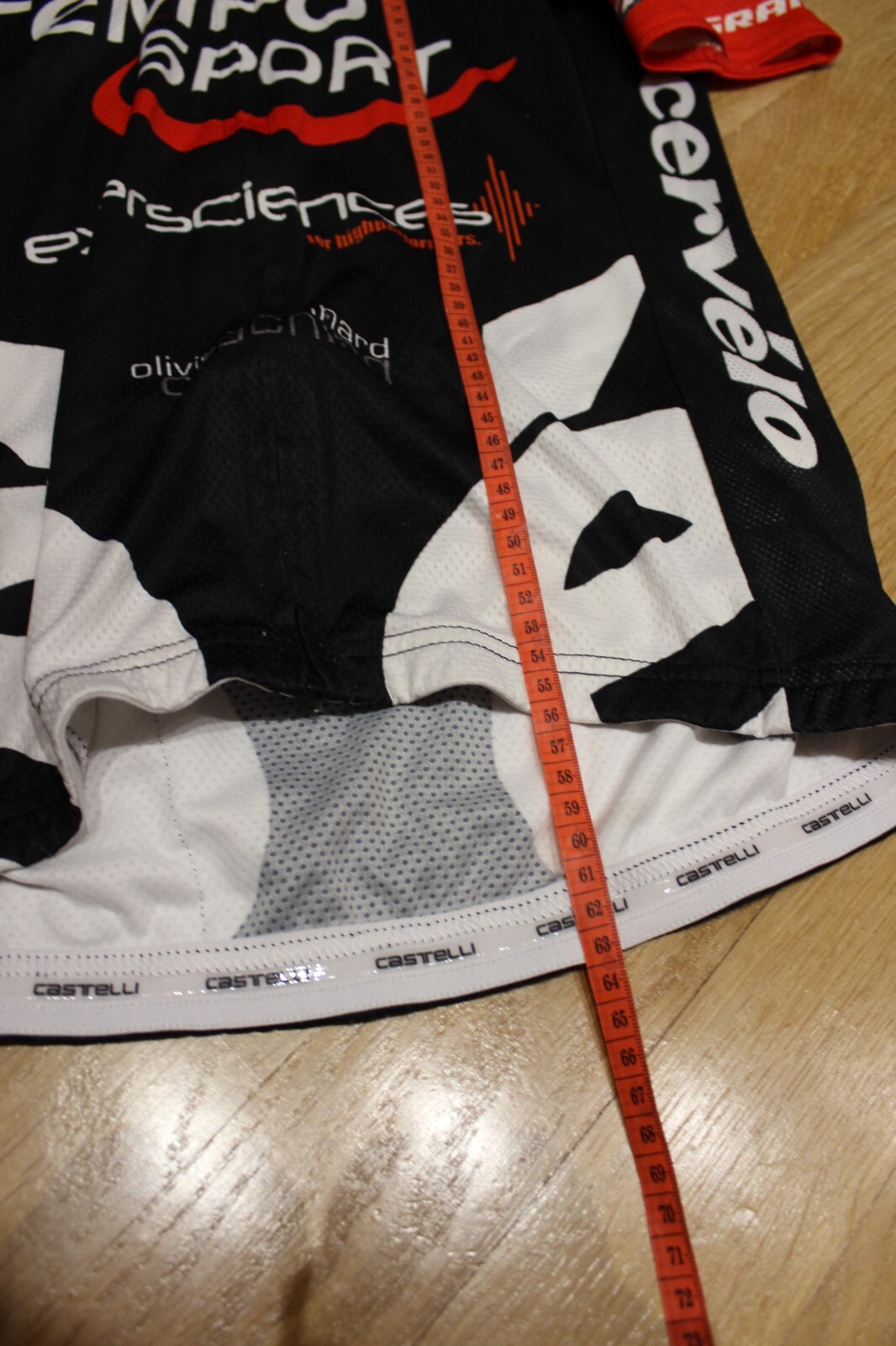 Castelli Rudi project Tempo Sport Cervelo Team cycling jersey shirt – size M