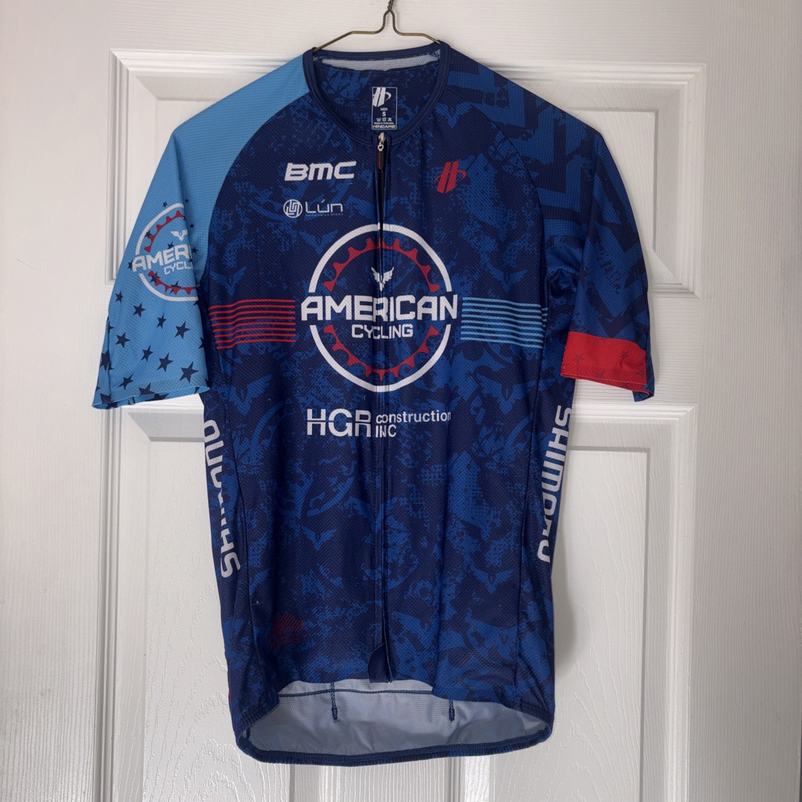 Hincapie American Cycling Team Men’s Small Short Sleeved Lightweight Jersey