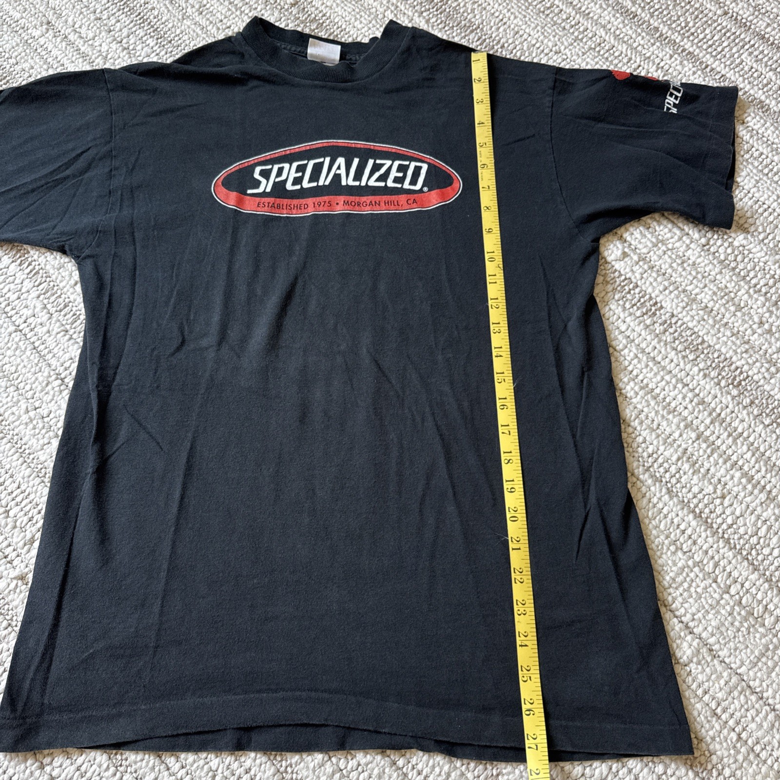 SPECIALIZED MTB Vintage T Shirt. Mens Size L Vtg Single Stitch! EMTB Cycling Tee