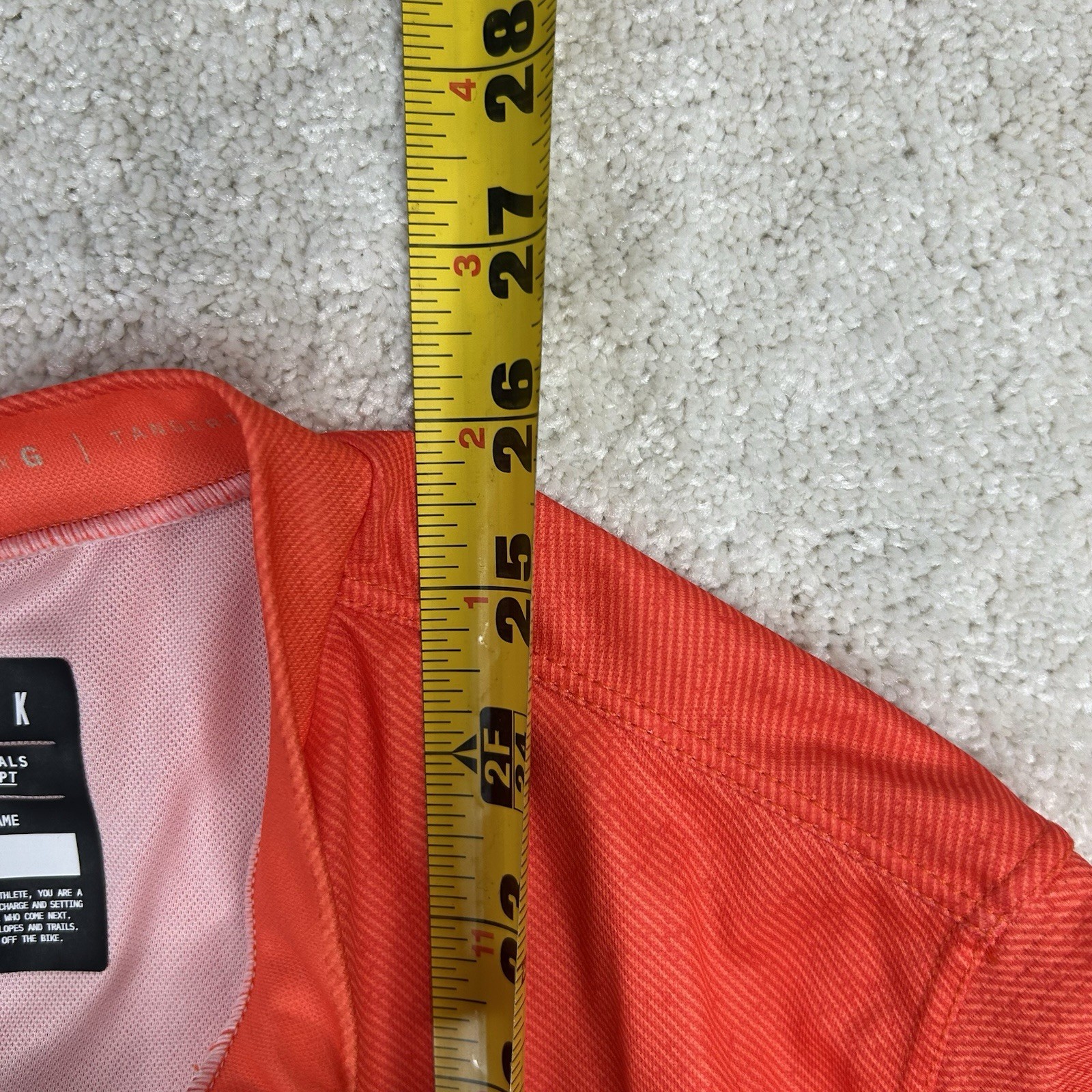 GOBIK Men’s Stark ReEssentials Tangerine Orange Full Zip Cycling Racing Jersey L