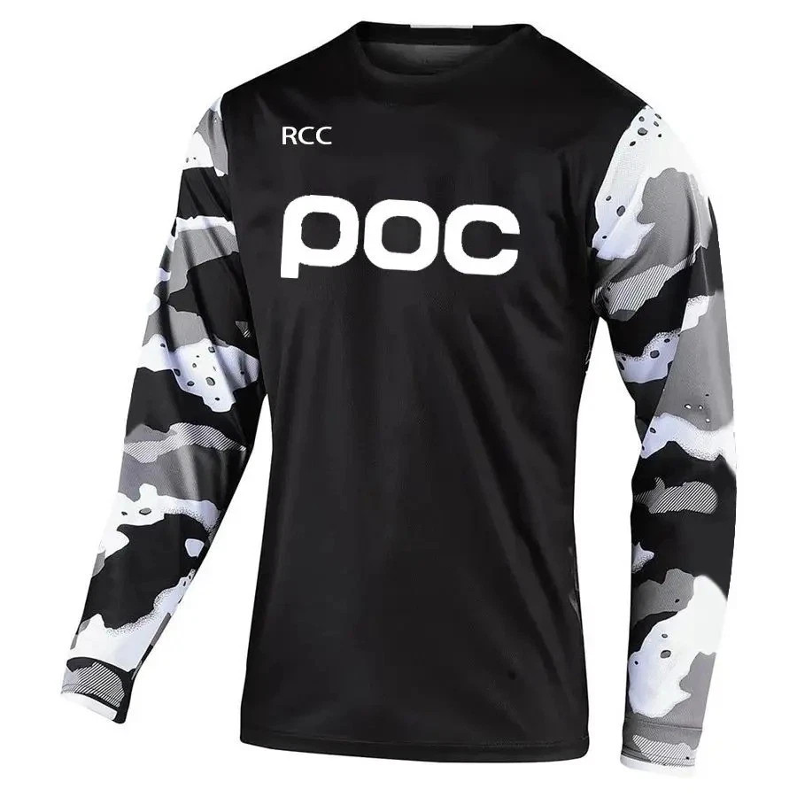 2026 Men’s Long Sleeve T-shirt Mountain Bike Off-Road Motorcycle Cycling Jersey