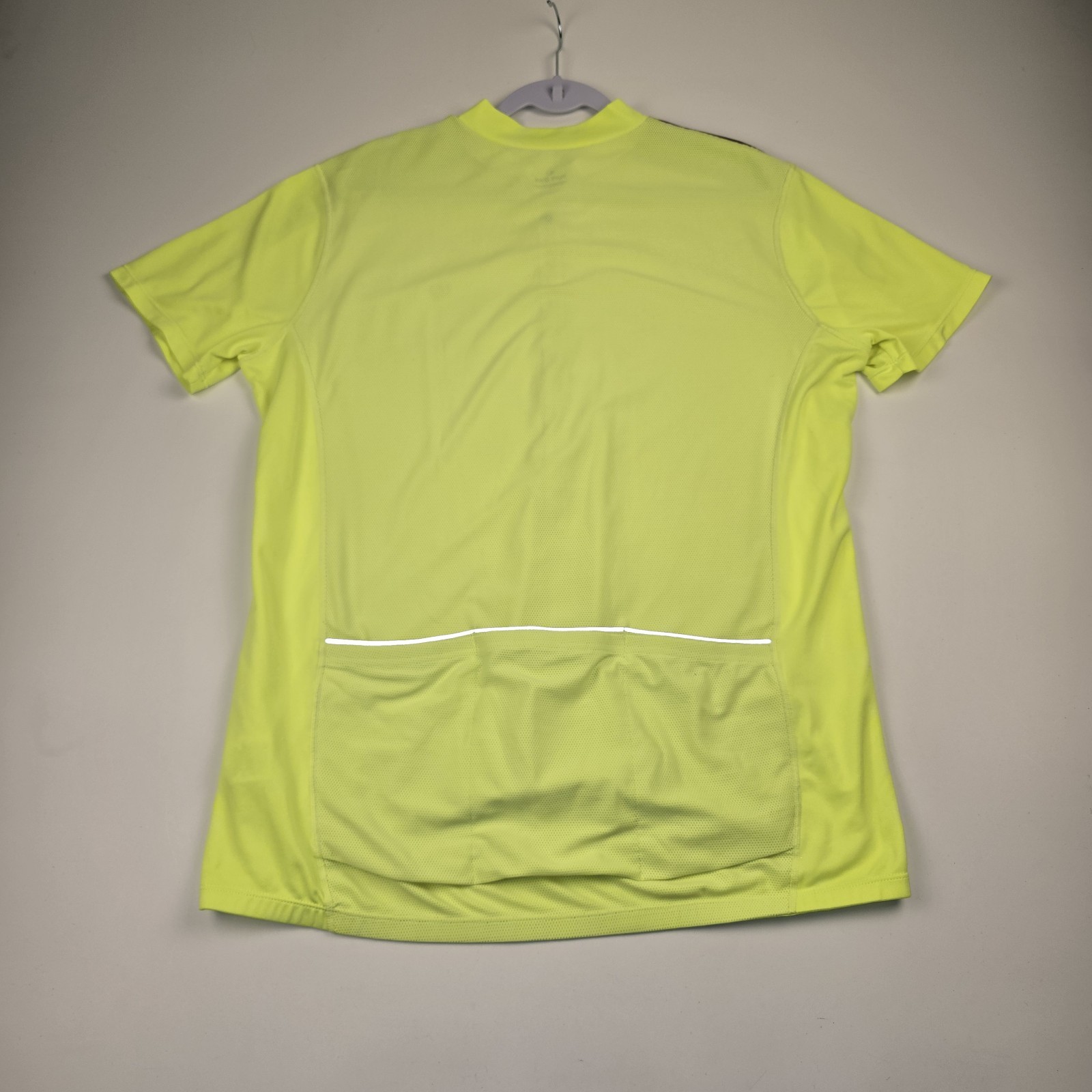 Pearl Izumi Mens XL Half 1/2 Zip Cycling Jersey Short Sleeve Road Yellow Biking