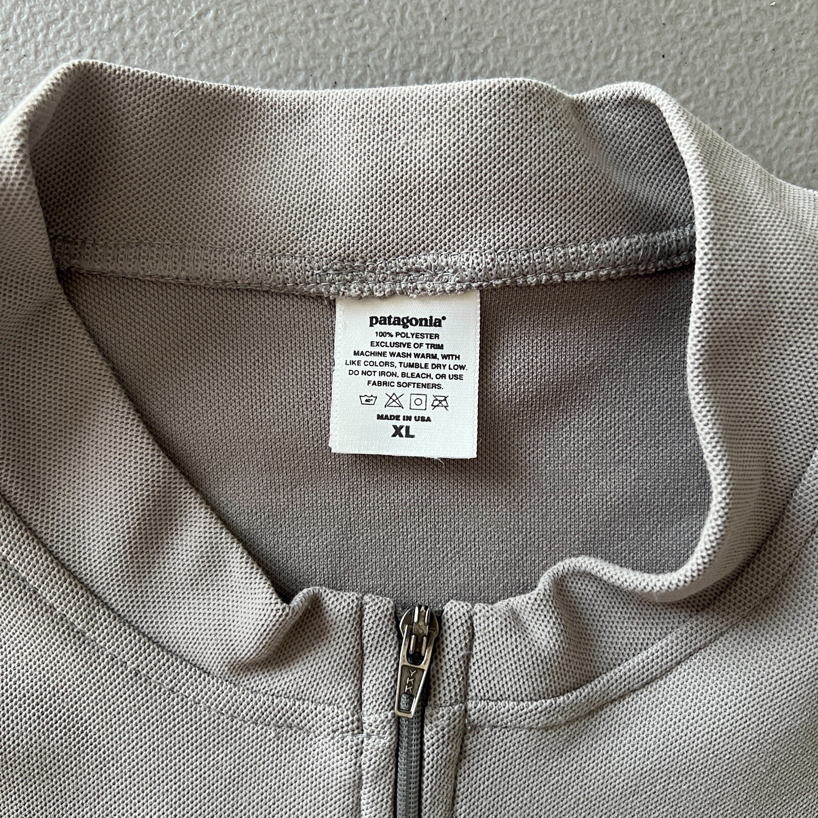 Patagonia Half Zip Pullover Cycling Hiking Running Vest Shirt Size XL