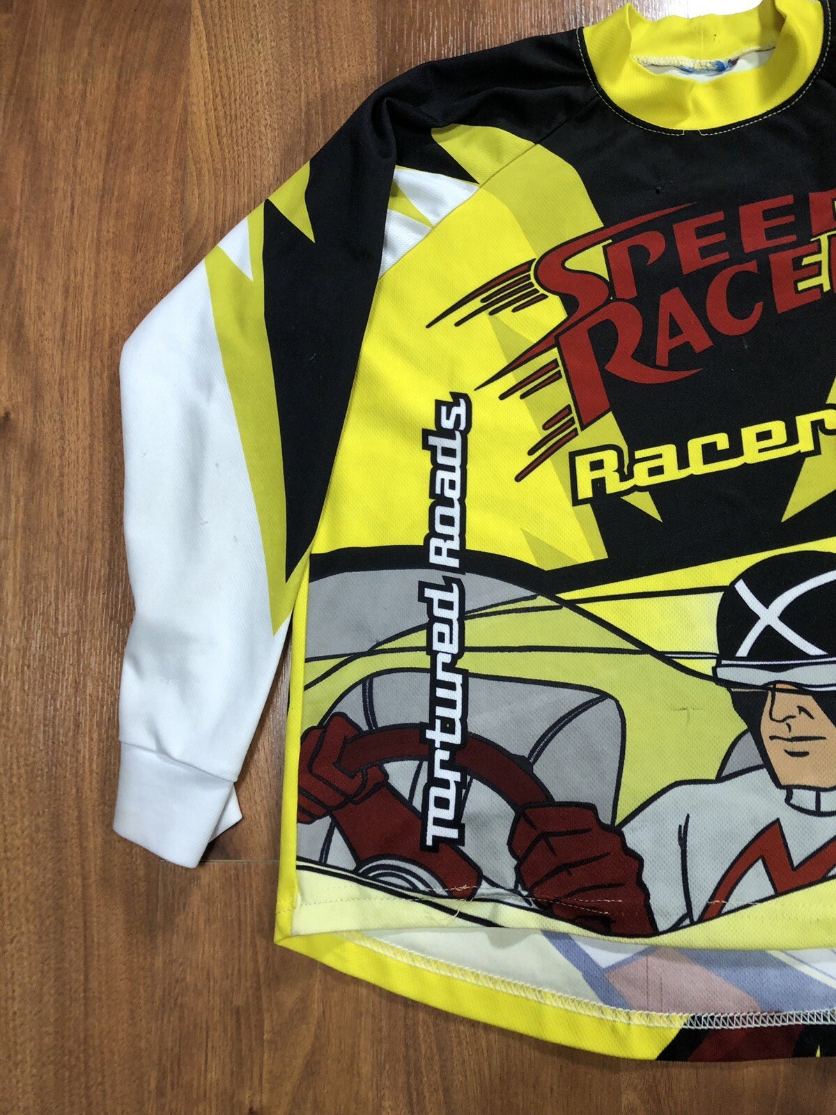 Speed Racer X Men’s Size Small Long Sleeve Cycling Jersey Adrenaline Promotions