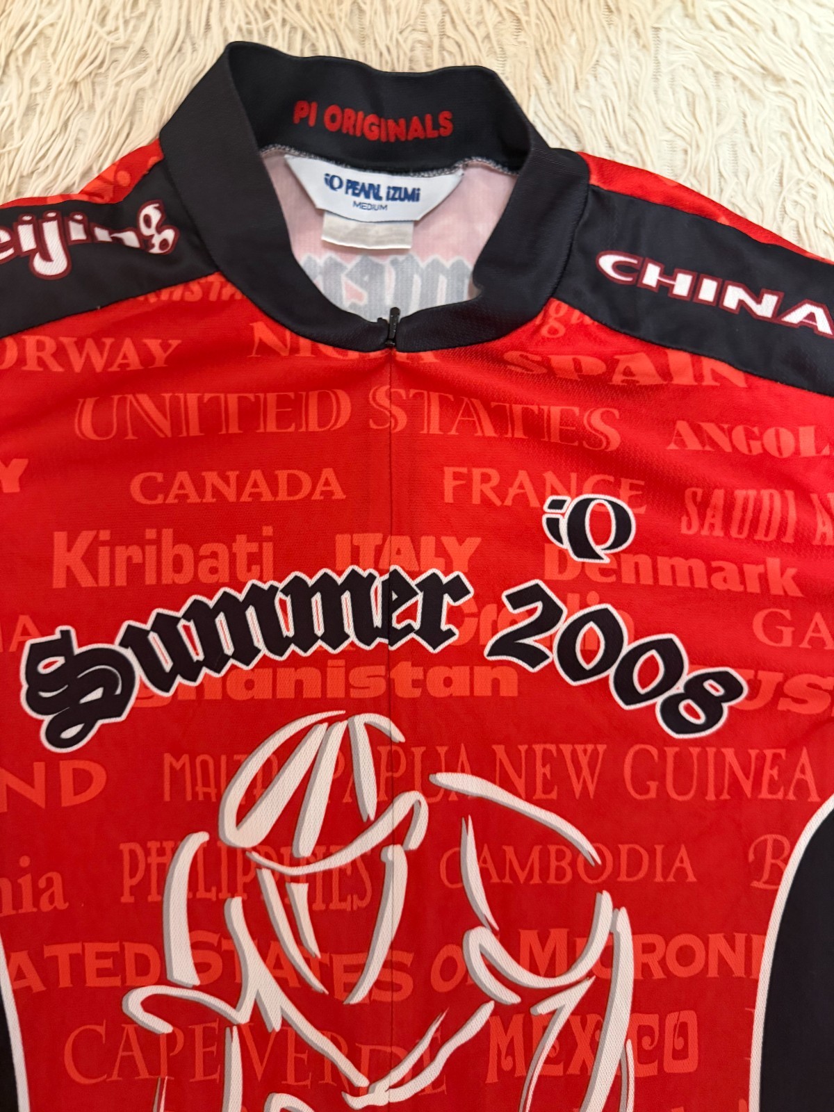 Cycling Cycling Olympic Summer 2008 Beijing, China, Pearl Izumi Jersey, Size M