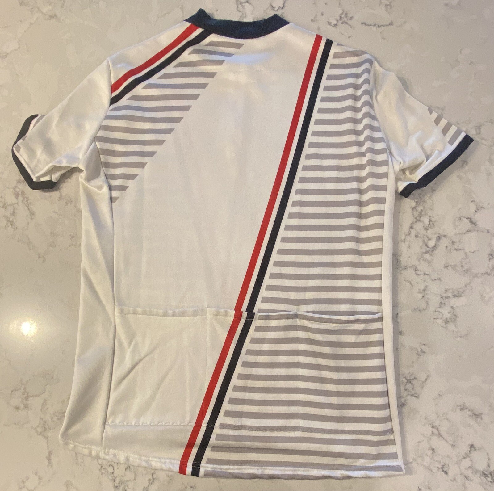 Vintage Cycling Jersey, Avenir, Size 3, Italian Made. 100% Polyester