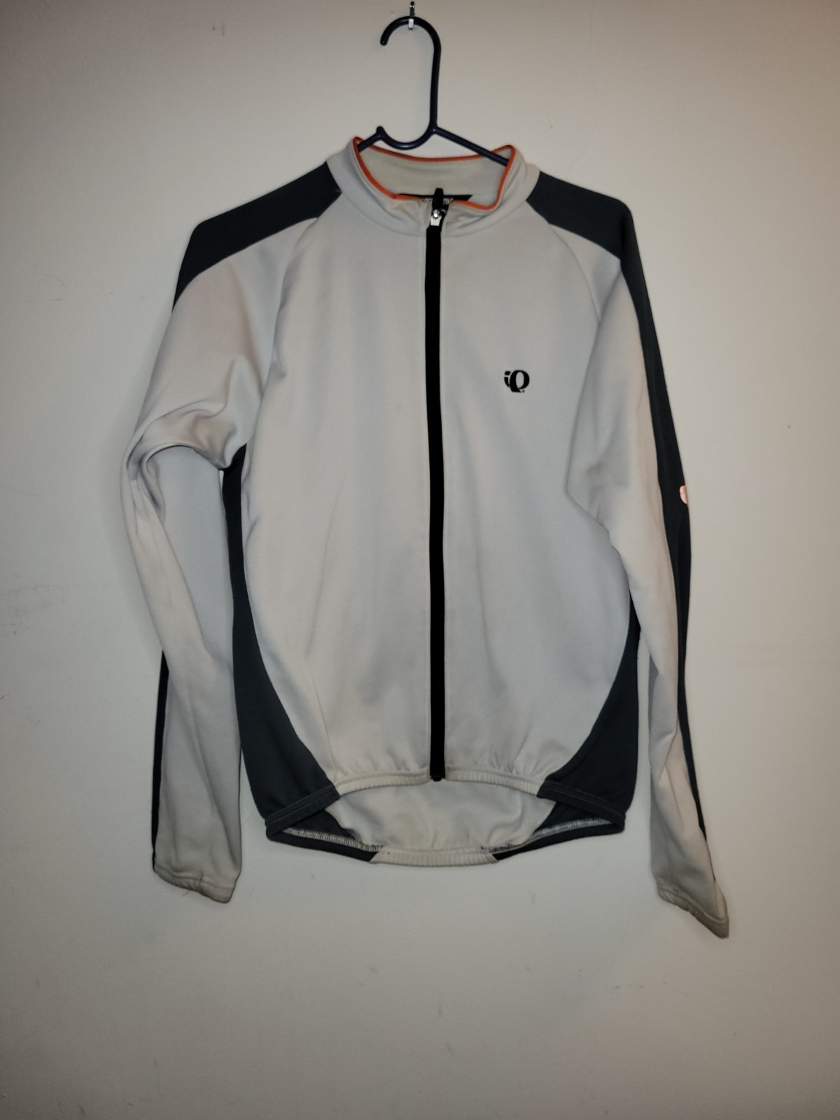 Pearl Izumi Full Zip Cycling Jersey White / Cream Long Sleeve- Men’s Small-Macau
