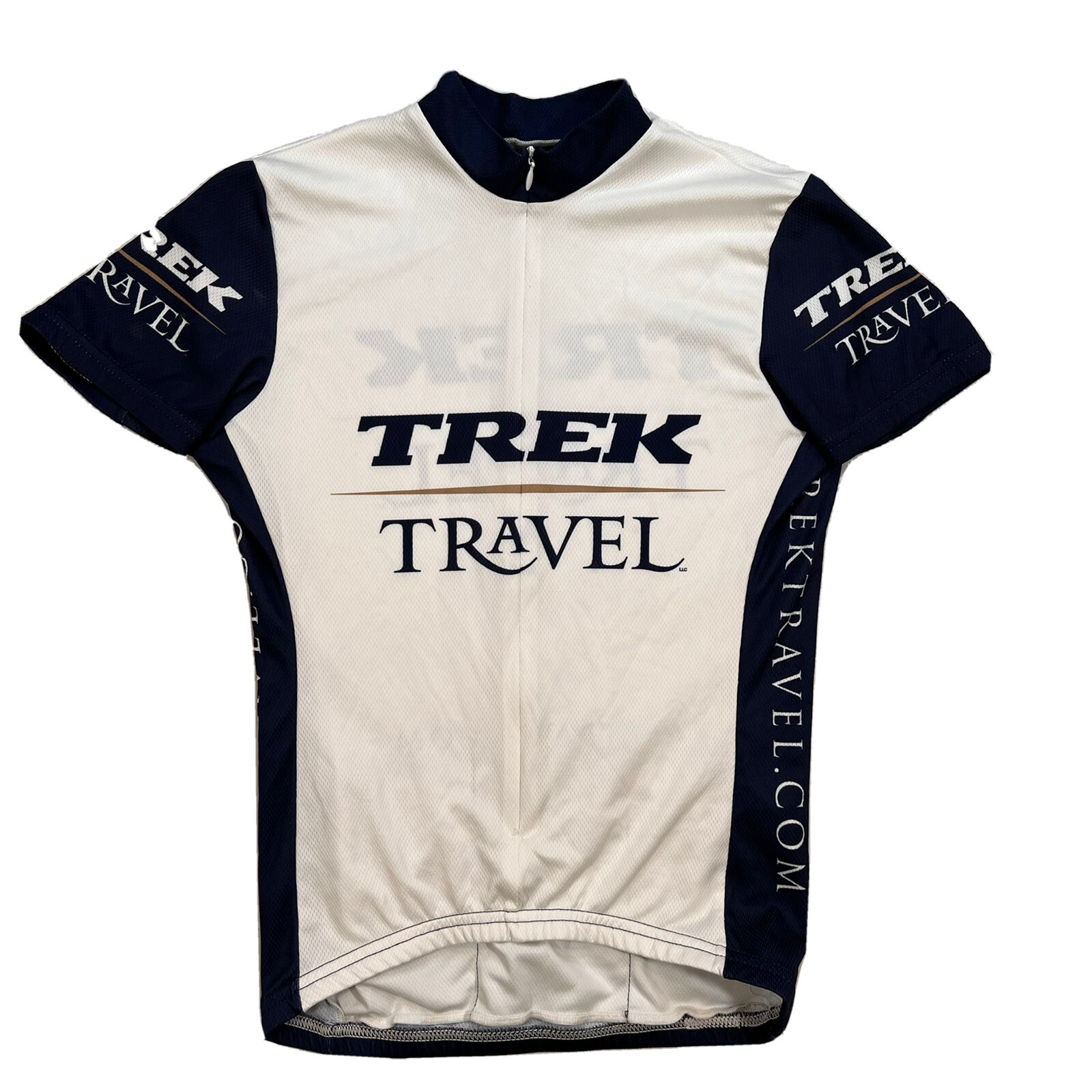 Trek Travel Womens Cycling Jersey XSmall Race set-In Airies Micro Plus Zip Front