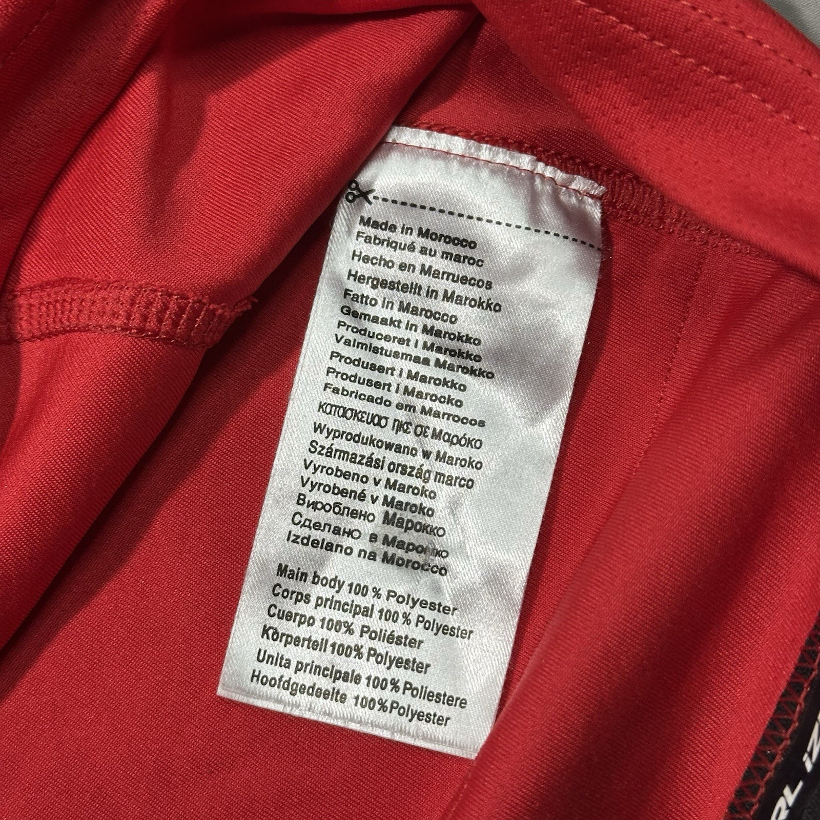 PEARL IZUMI Select Cycling Jersey Men’s Size 2XL XXL Red 1/2 Zip Race Pockets