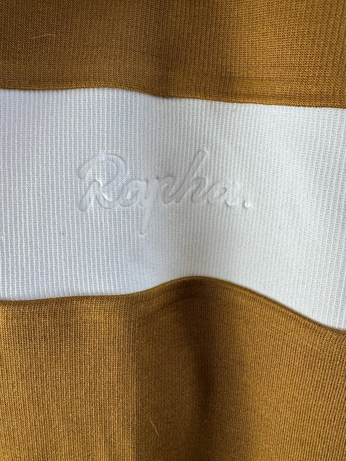 Rapha Classic Long Sleeve Jersey II Gold Merino Blend Cycling Jersey L – Clean