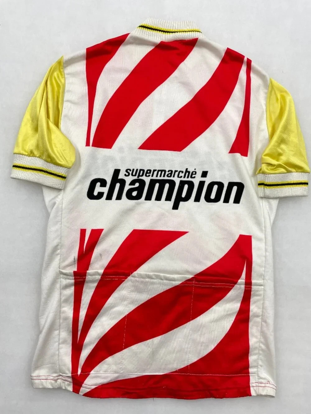 Vintage 80’s Poli France Velo Club Montalbanais Cycling Bike Jersey Men’s M