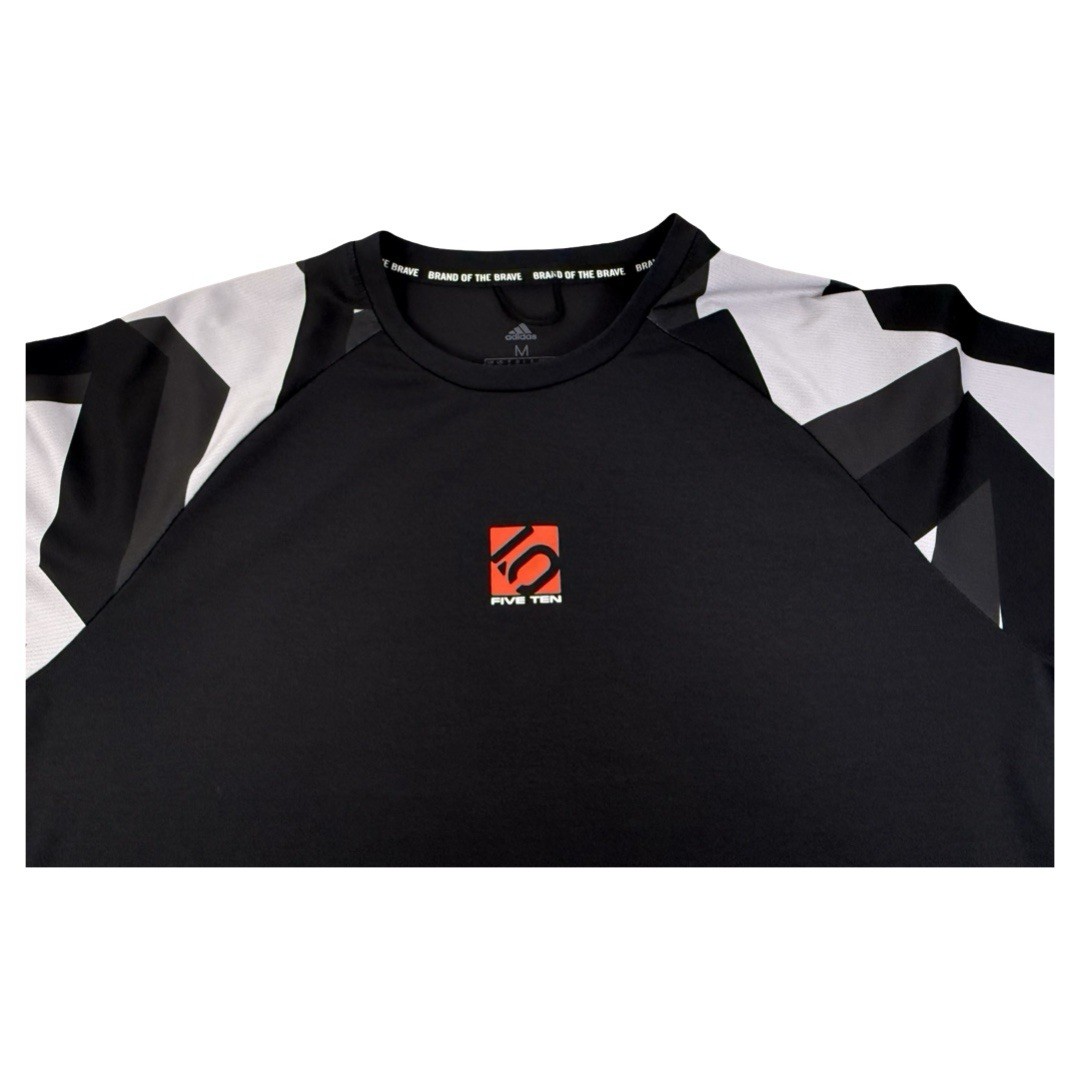 New Men’s Adidas Five Ten TrailX Long Sleeve Size Medium Tee Shirt Black 5.10