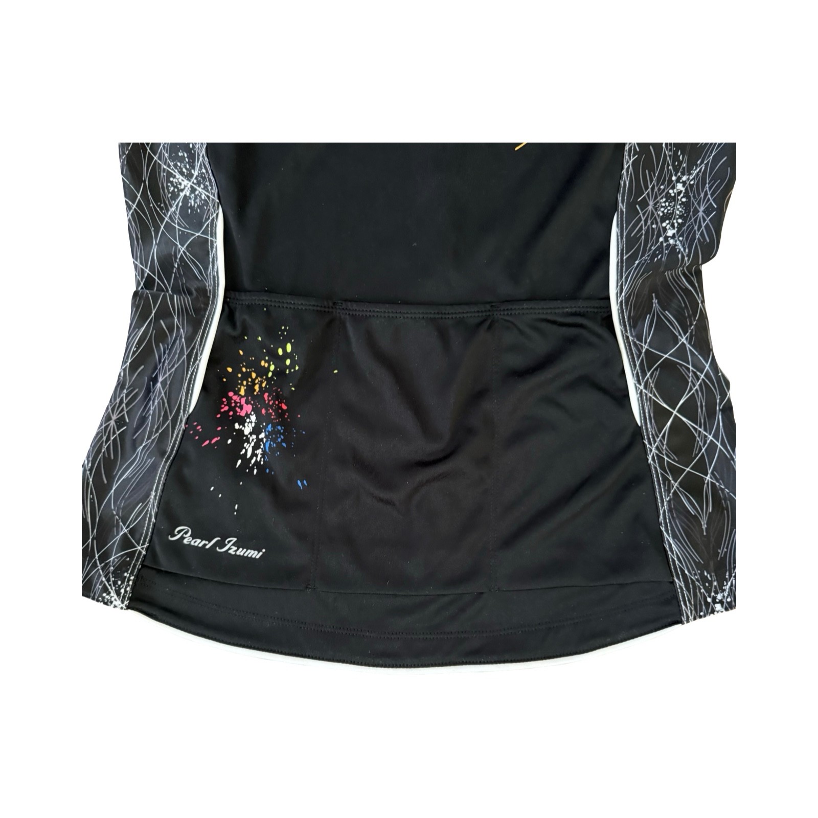 Pearl Izumi Select Cycling Jersey Sleeveless Black Shirt Tank Zip Womens Size M