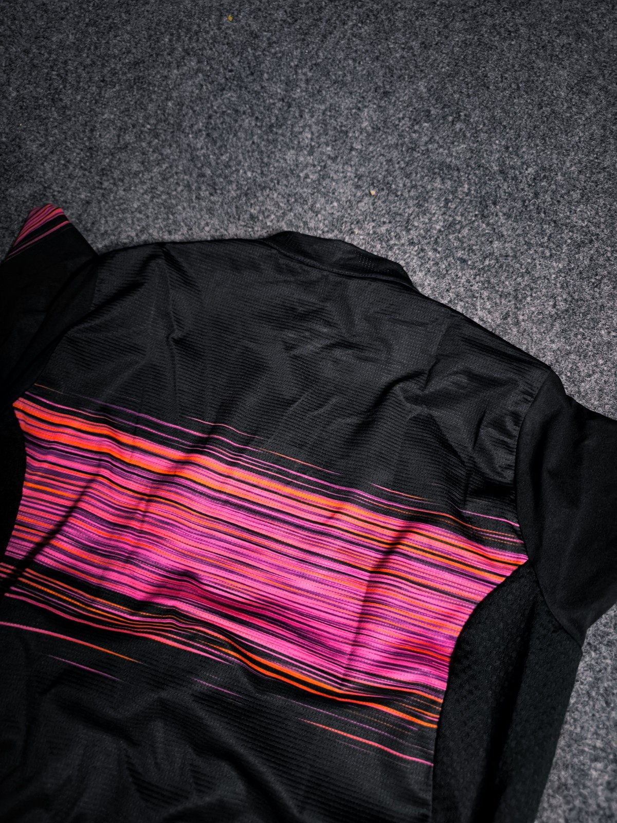 Women’s ALÉ Solid Start Black/Magenta Short Sleeve Jersey , Size S , Pro Equipm