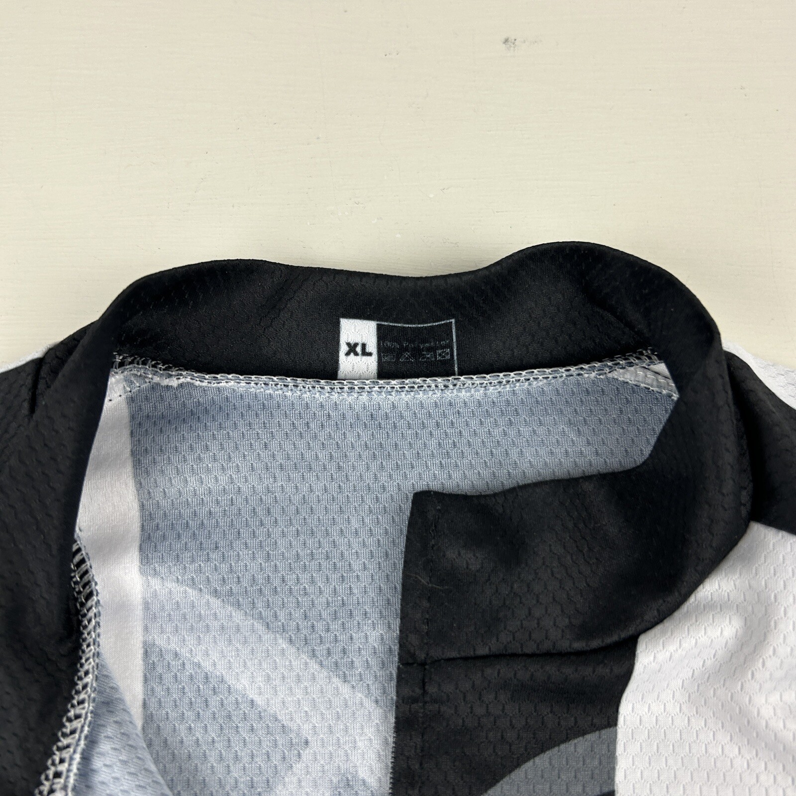 Giordana Women’s Full Zip Jersey Size XL Black Gray Cycling
