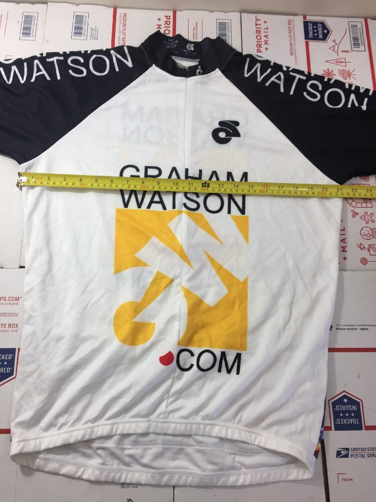 Champion System Graham Watson Mens Cycling Jersey Size Extra Large XL (4756-5)