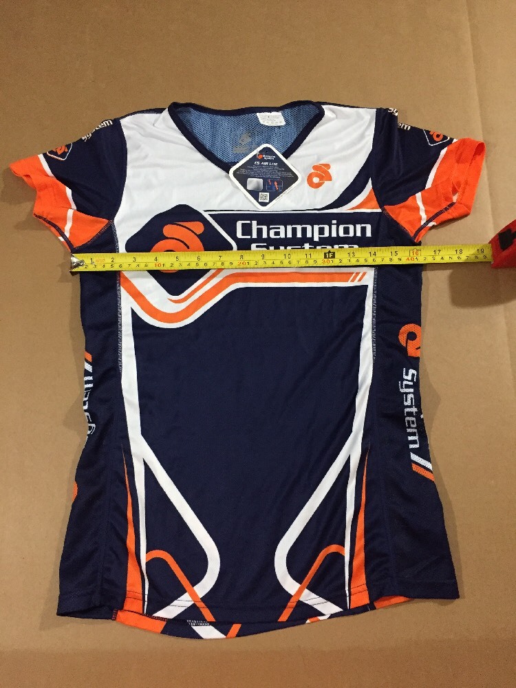 Champion System Women’s Short Sleeve Cycling Trail Jersey Size Small S (4850-103