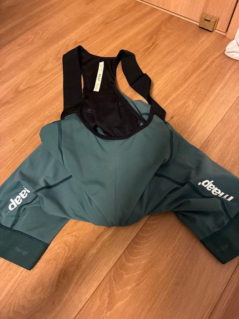 MAAP Women’s Cycling Bib Shorts, Bib Tights, Green, Size S GREEN