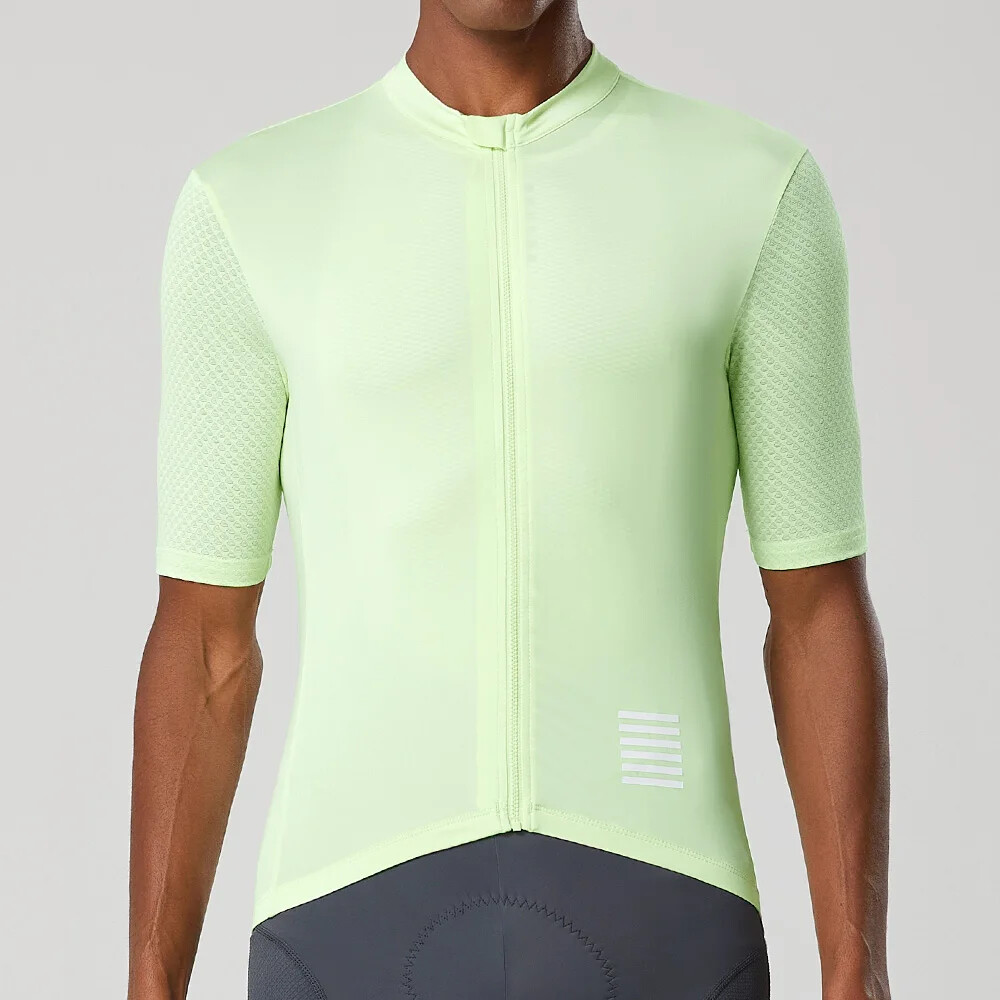 Men’s Summer Cycling Jersey Quick Dry Riding Breathable Bike Shirt Short Sleeve
