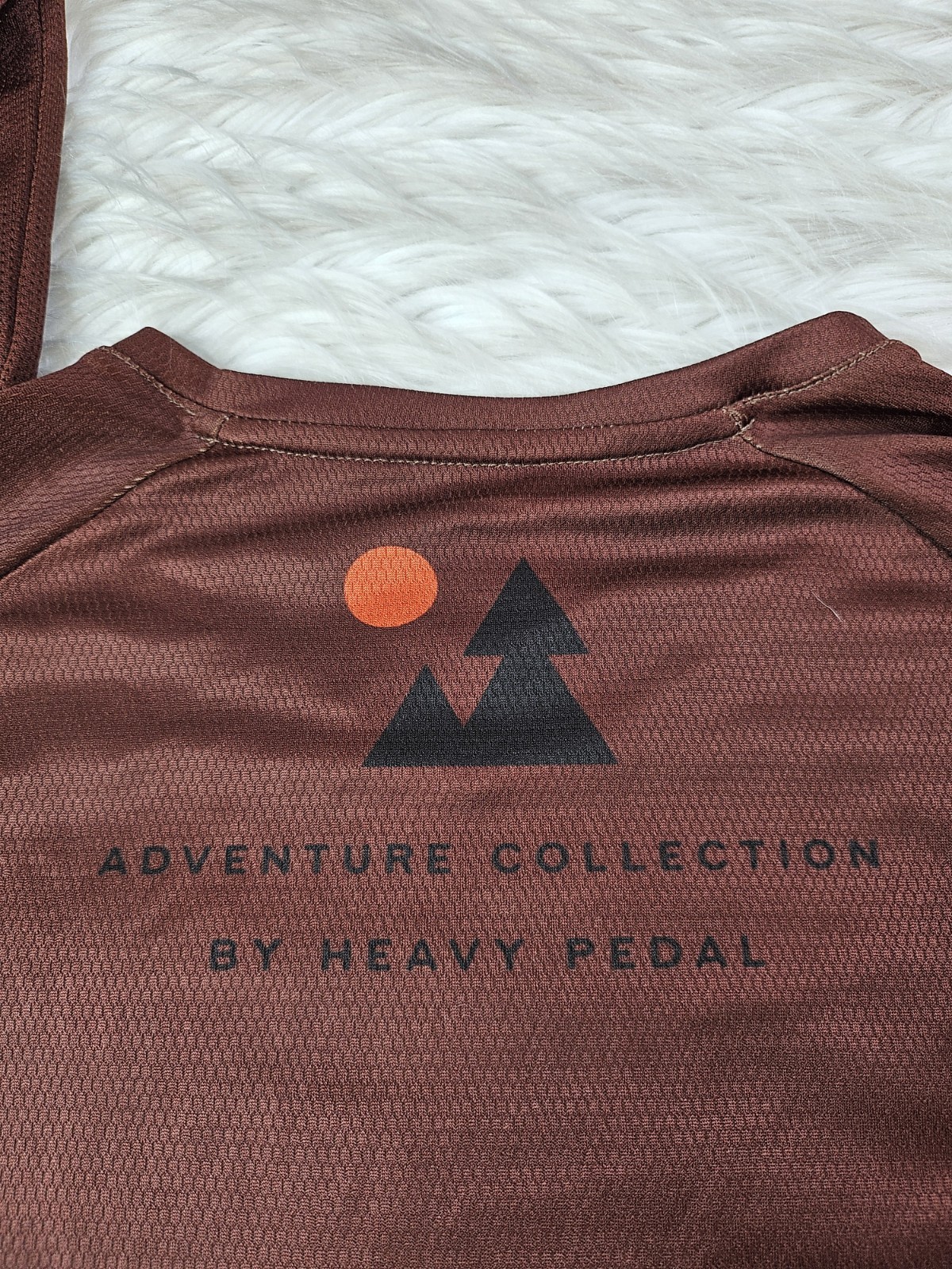Heavy Pedal Men’s Cut Long Sleeve Cycling Jersey Adventure Collection (M)