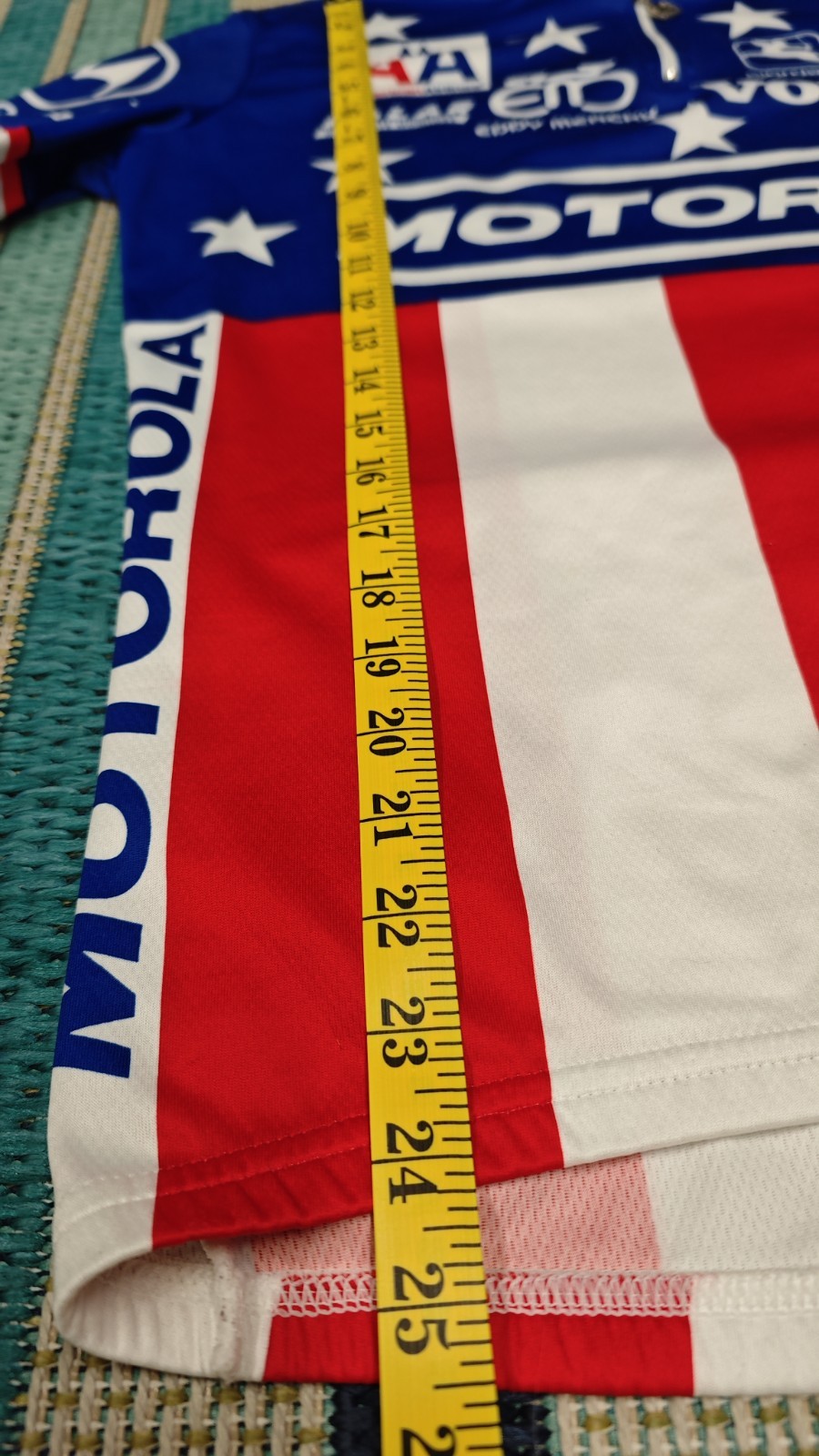 Motorola Cycling Team Vintage Jersey M Lens Armstrong USA 90s Giordana Volvo