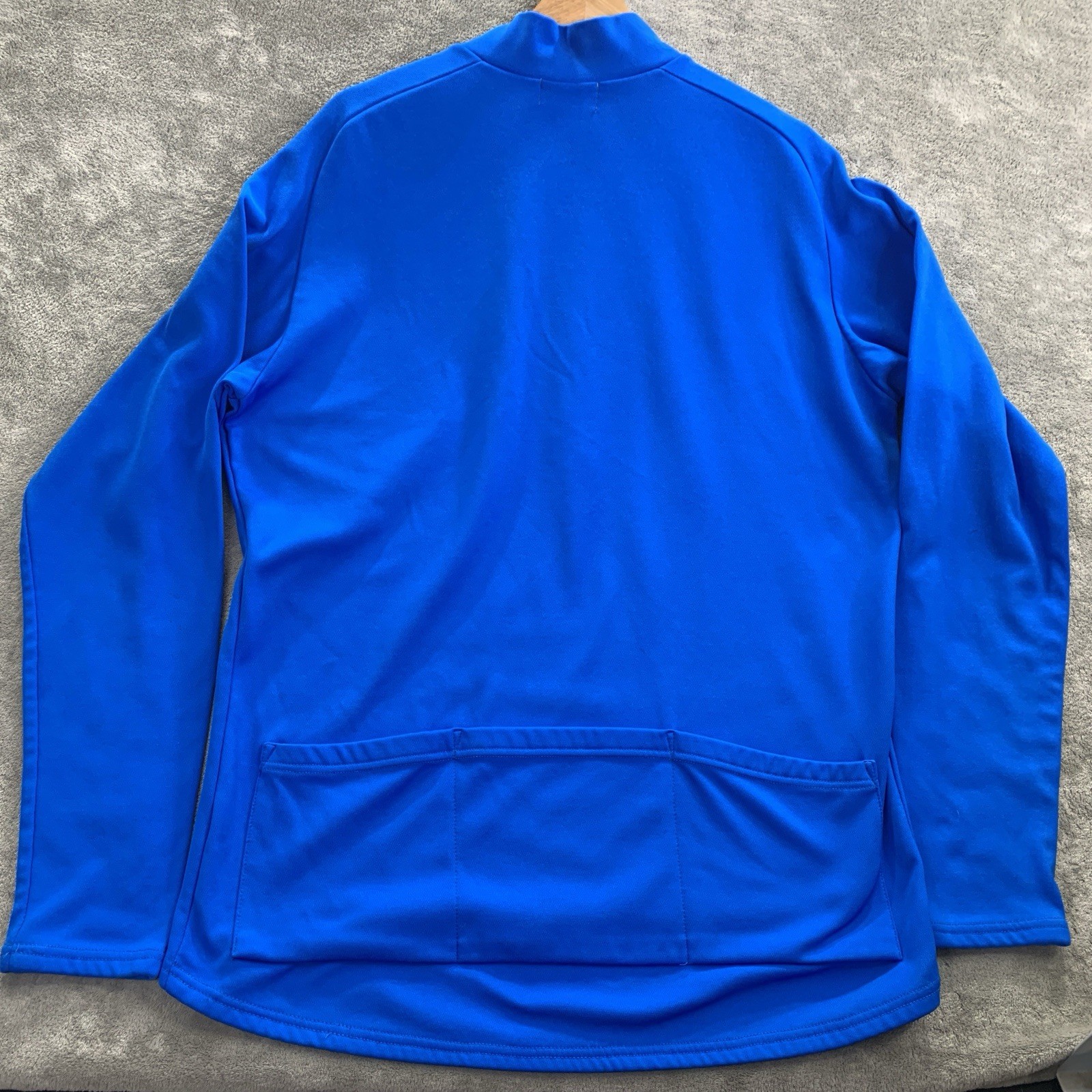 Pearl Izumi Jersey Mens XXL Blue Cycling Long Sleeve 1/4 Zip Bike Technical Wear