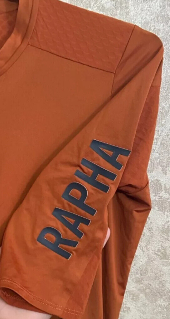 NEW BURNT ORANGE RAPHA S/S CYCLING II AERO JERSEY PRO TEAM LIGHTWEIGHT LARGE