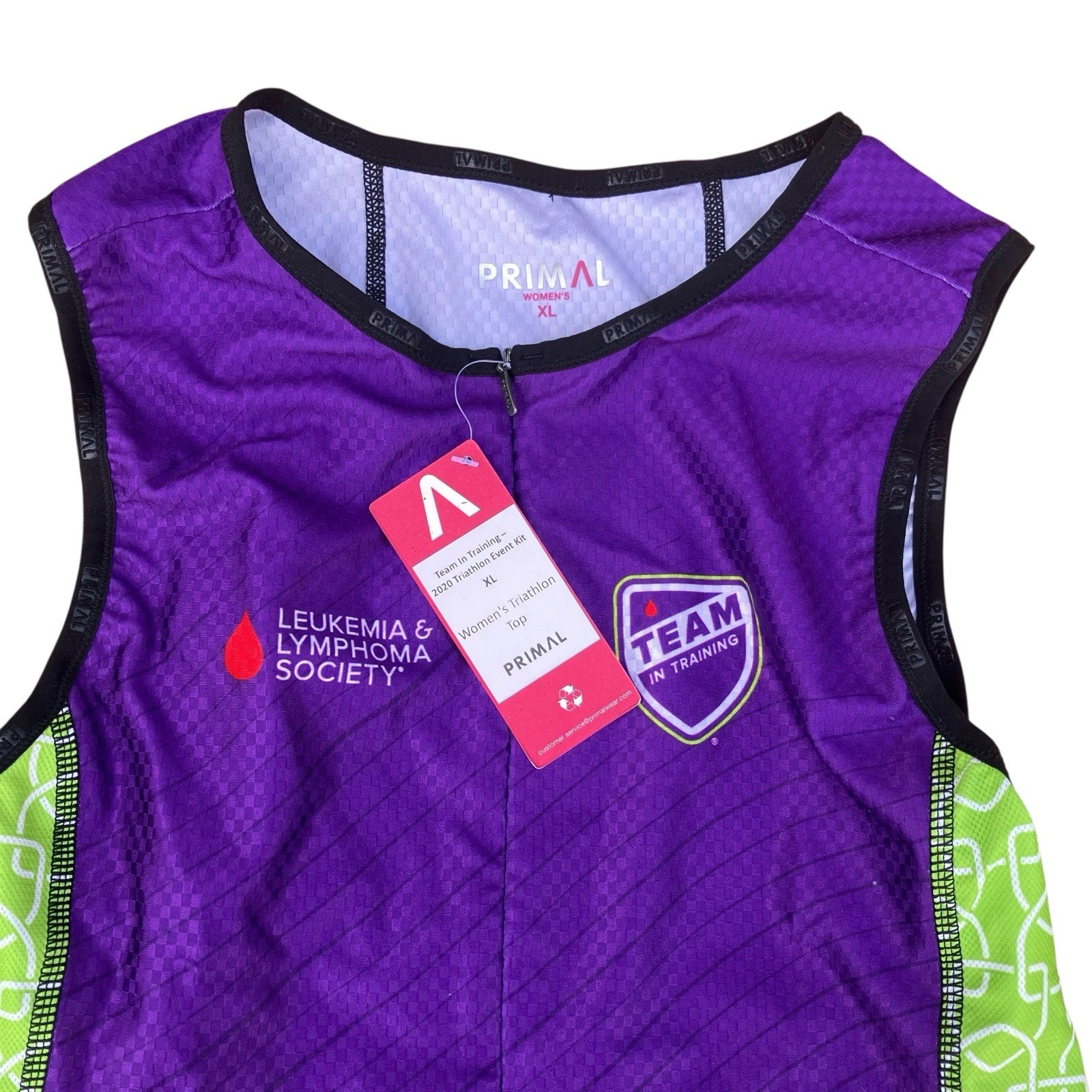 Primal Wear Fit Kit Jersey Women’s XL Sport Cut Raglan Cycling Shirt Biking