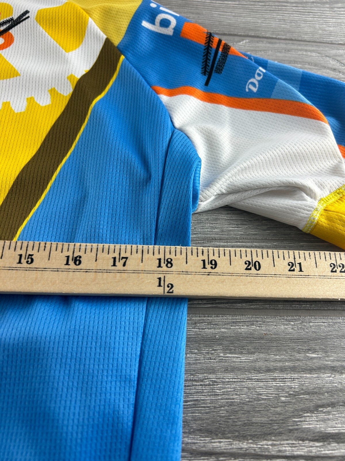Cycling Jersey Adult Size Large Full Zip Back Pockets Blackbottoms Cycle Wear