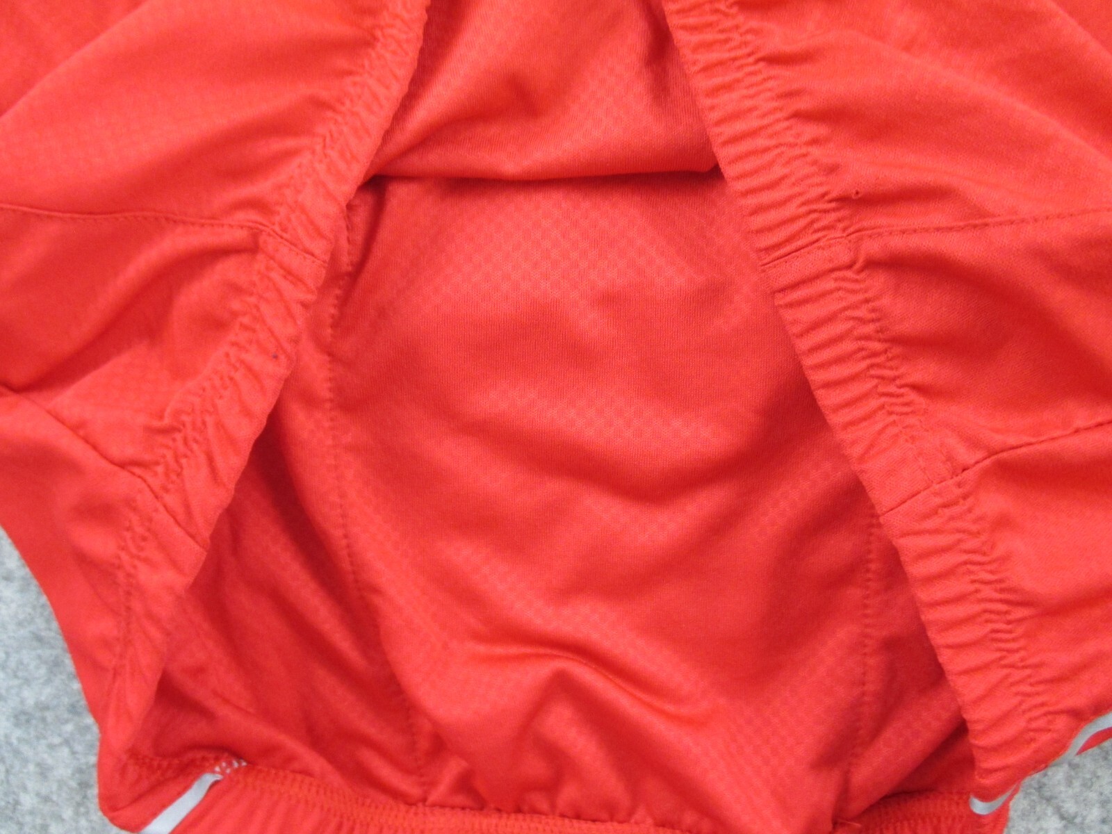 Muddy Fox Cycle Top Jersey Medium Short Sleeve Collared Quarter Zip Red Bike