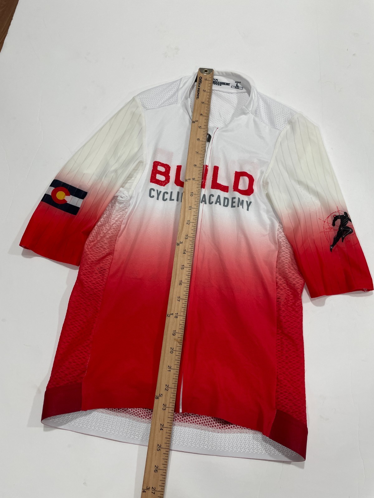 Build Cycling Academy Colorado Jakroo Cycling Jersey Alpha Men’s Large