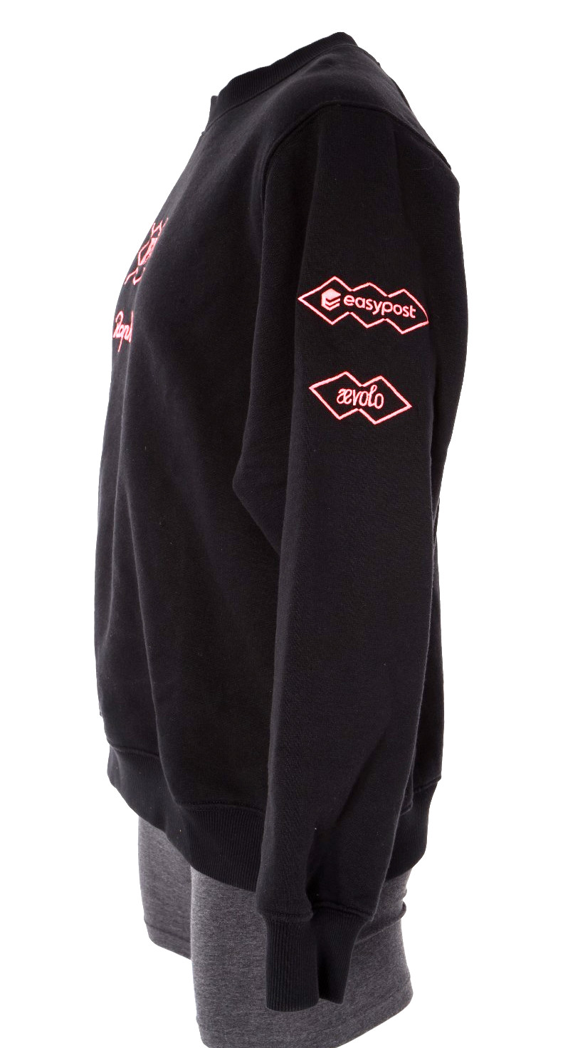 Rapha EF Education-EasyPost Pro Cycling Sweatshirt Men XS Black Road Bike