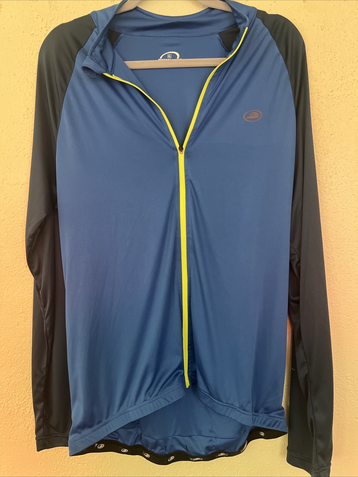 Performance Brand Micro Mesh Men’s Cycling Jersey Shirt Long Sleeve Men’s XL