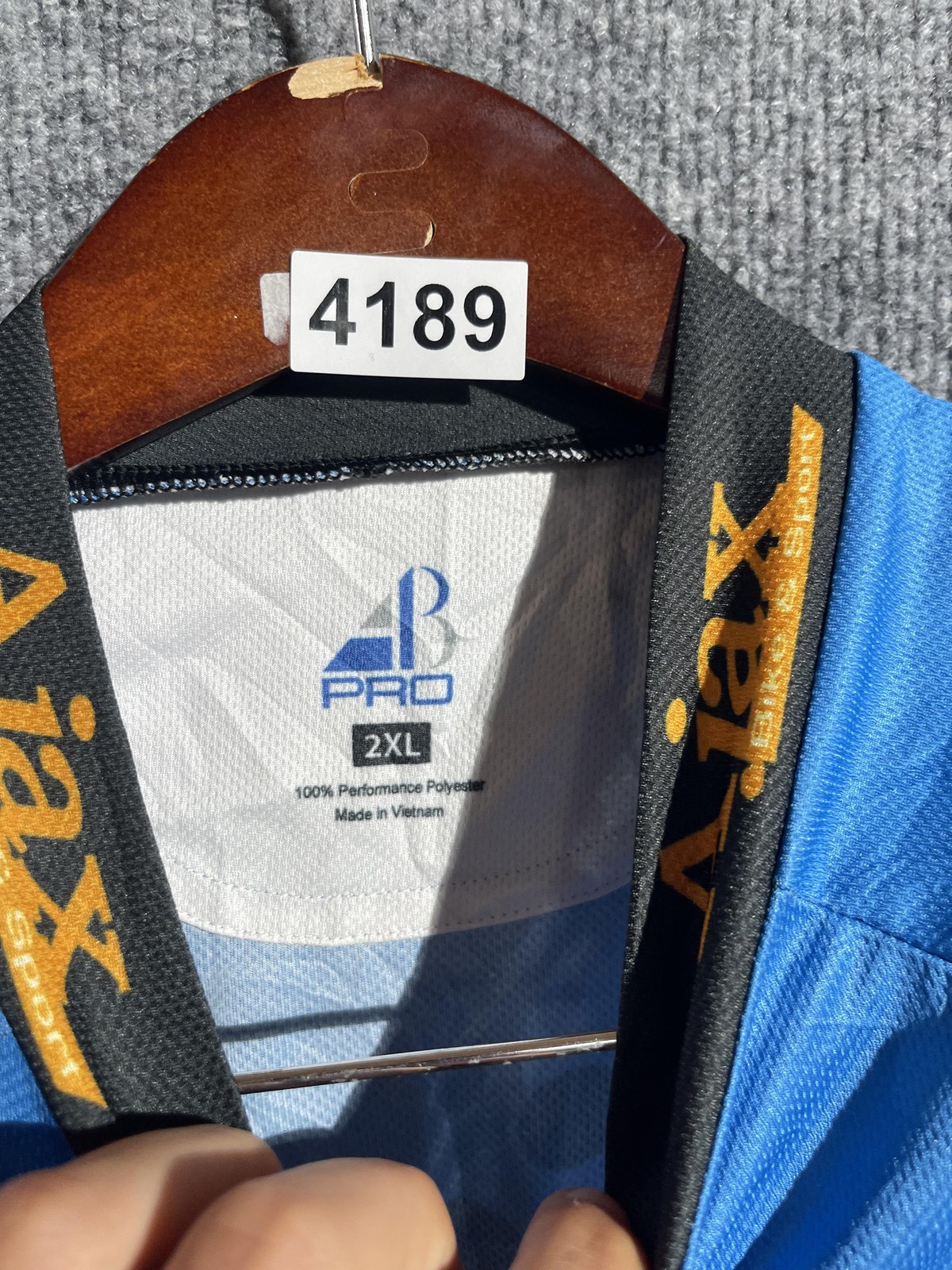 AP Pro Cycling Jersey Mens 2XL Multicolor Ajax Aspen Carbondale Full Zip Pockets