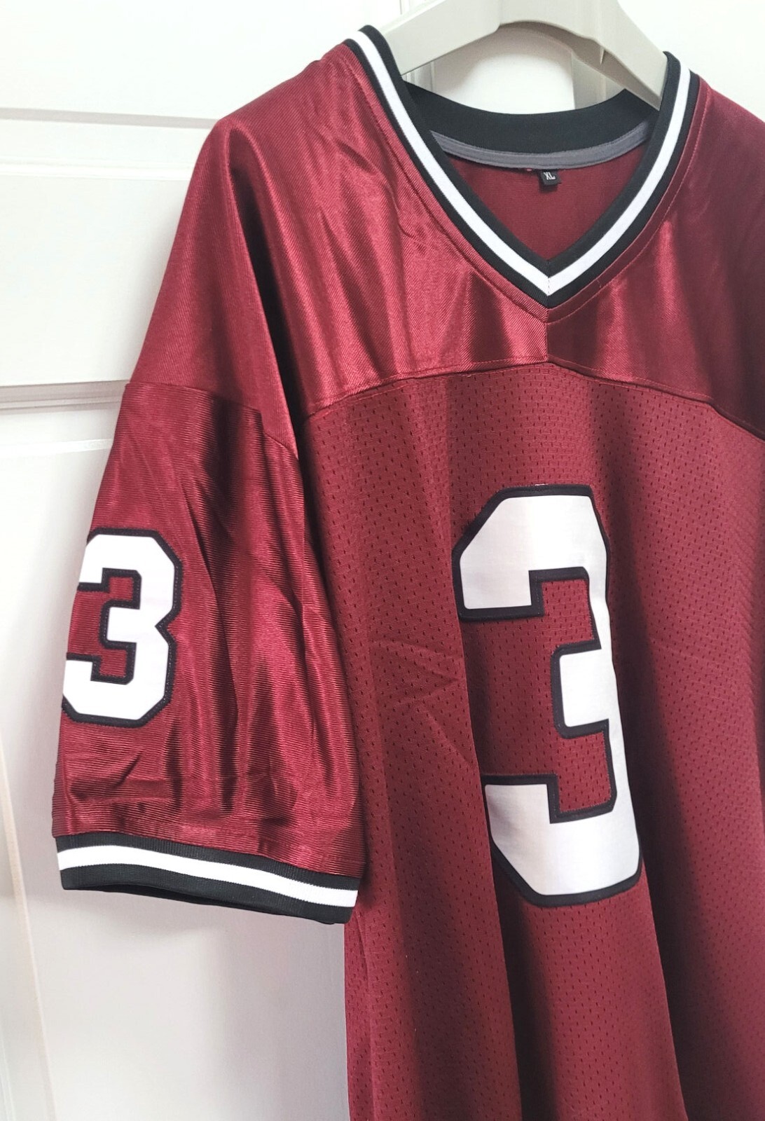 Westcheddar Sports 2017 Belton 3 Men’s Mesh Jersey Shirt – Maroon – XL