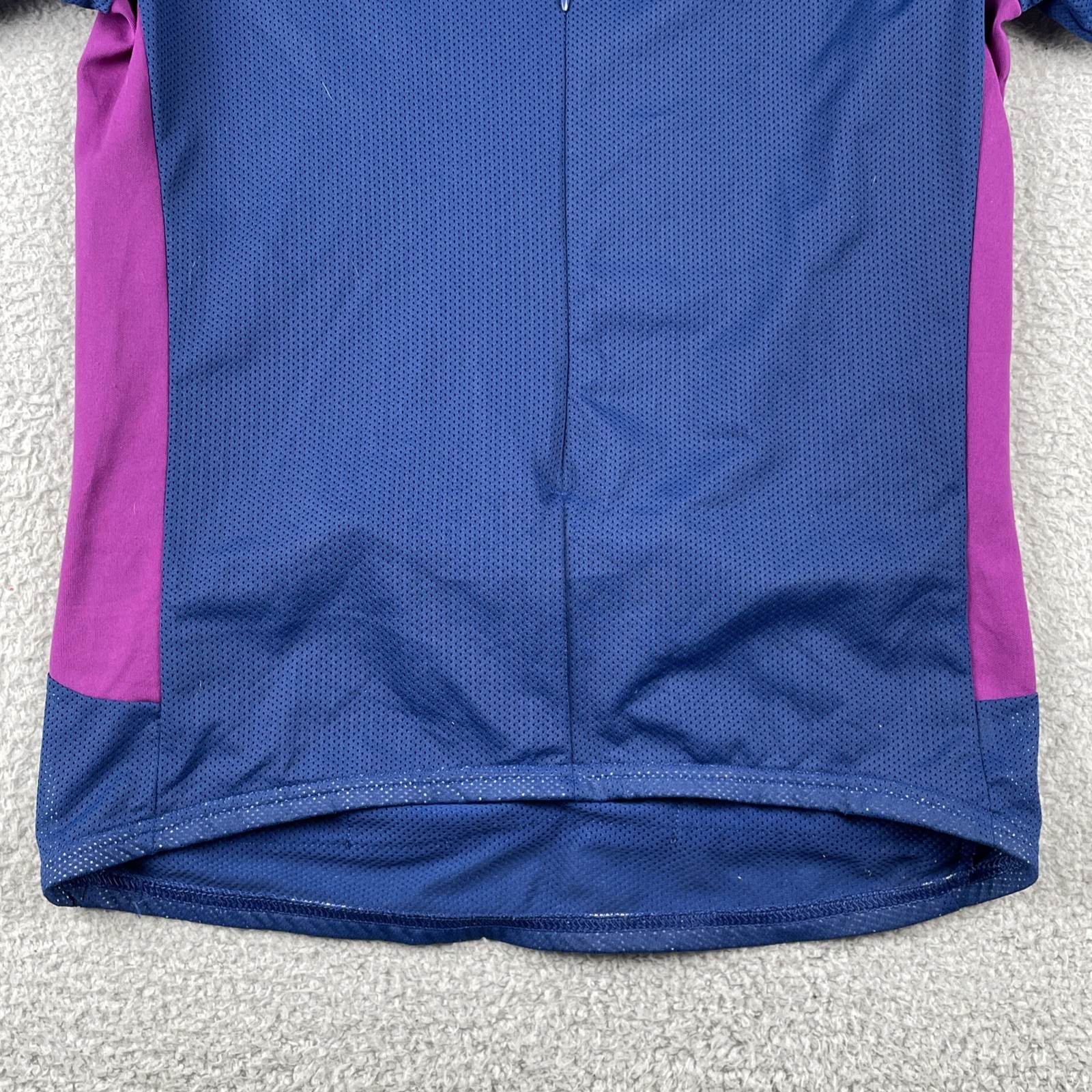 Pearl Izumi Aloft Technical Wear Cycling Shirt Medium Made In The USA Navy Blue