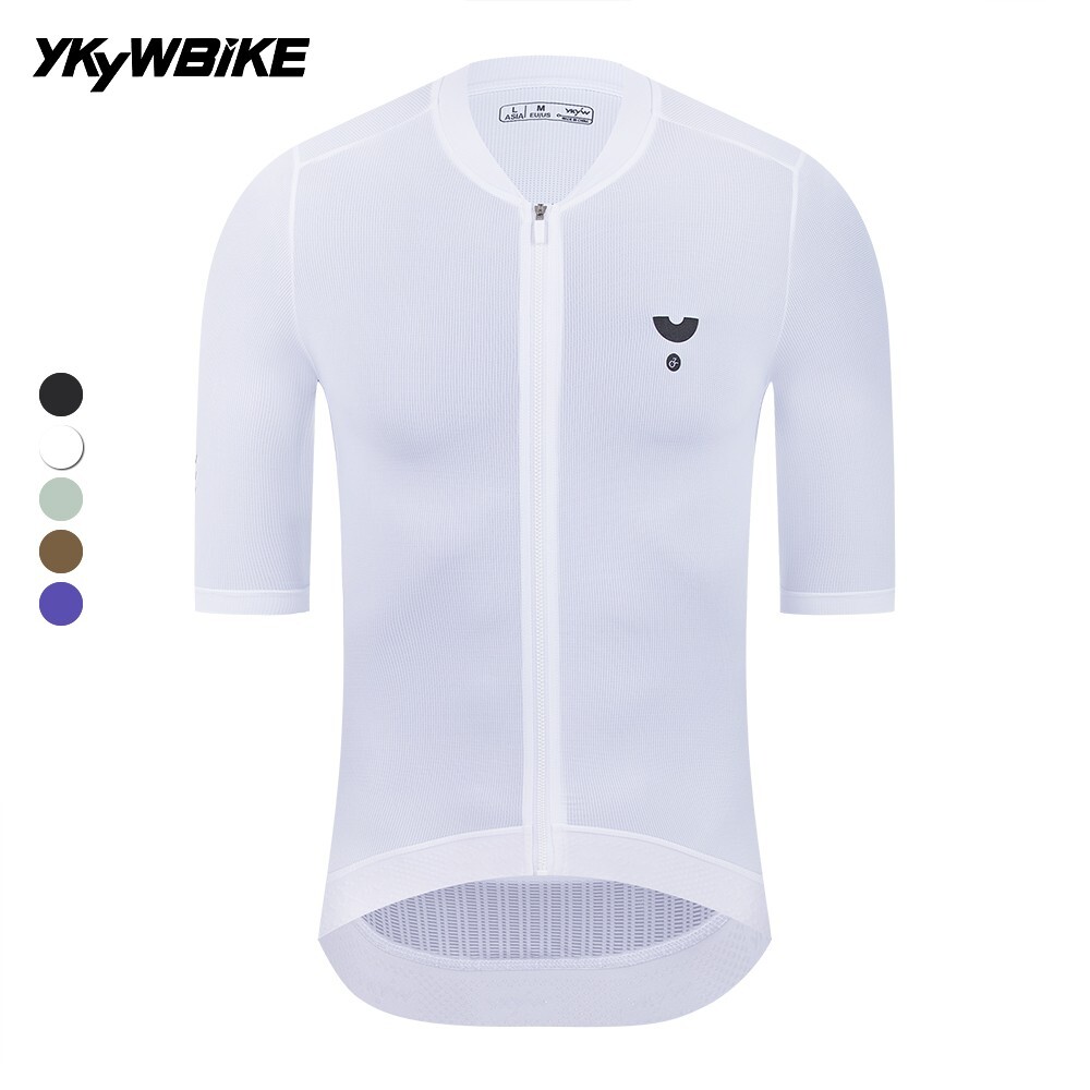 YKYWBIKE 2025 Cycling Jersey Men Summer Pro Team Bicycle Shirt Short Sleeve