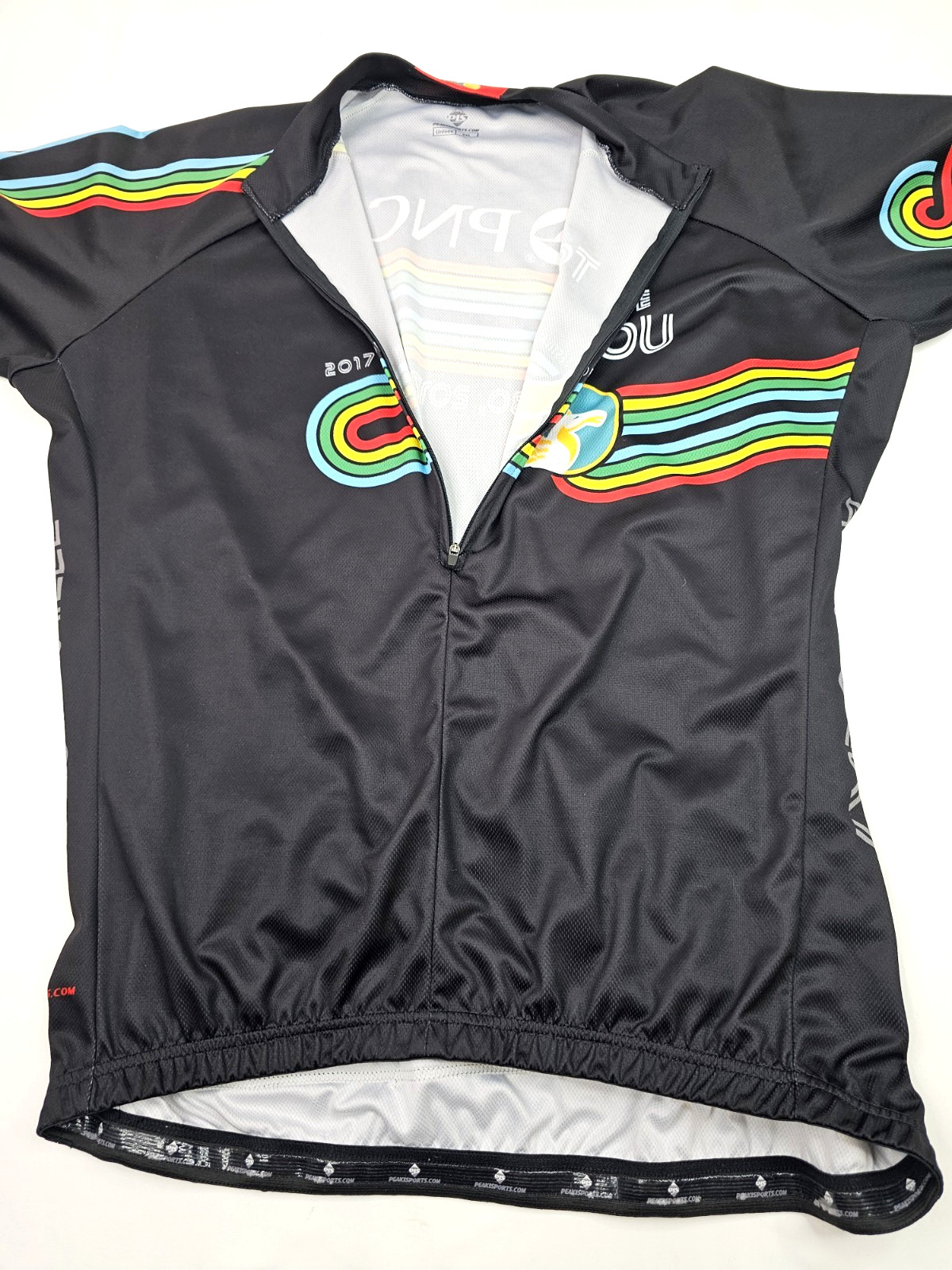 Peak 1 Sports Cycling Jersey Unisex 2XL (48″ Chest) Tour Lou Kentucky Derby 2017