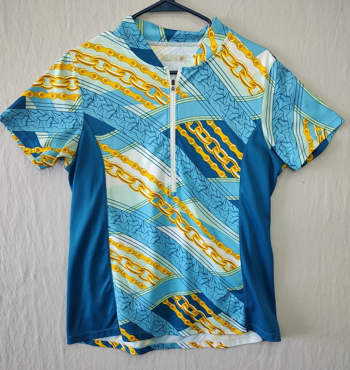 Terry Cycling Soleil Jersey Womens Unsized Blue Polyester Mesh Tour De France 21
