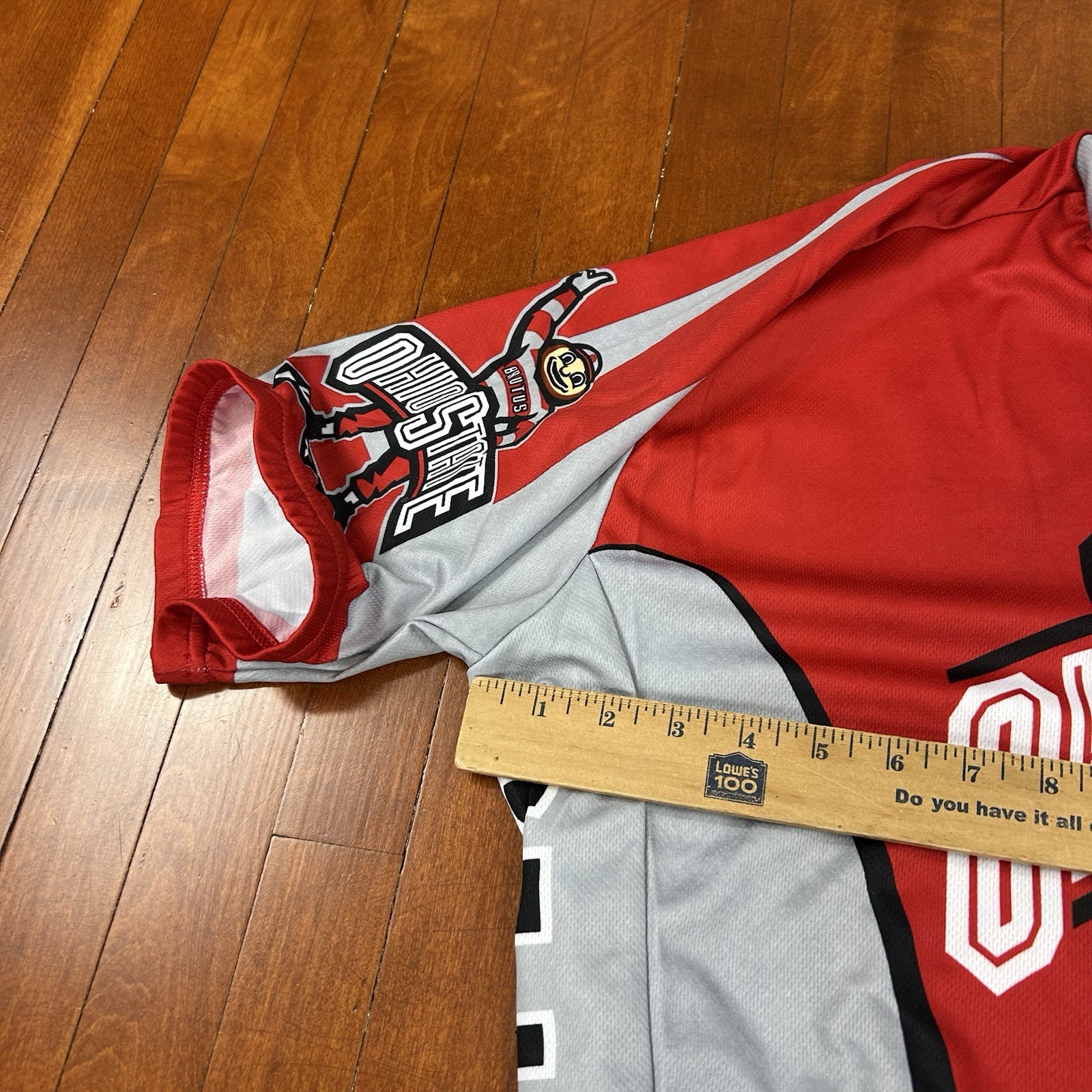 Adrenaline Promotions Ohio State Buckeyes Cycling Jersey Mens XXXL Back Pockets
